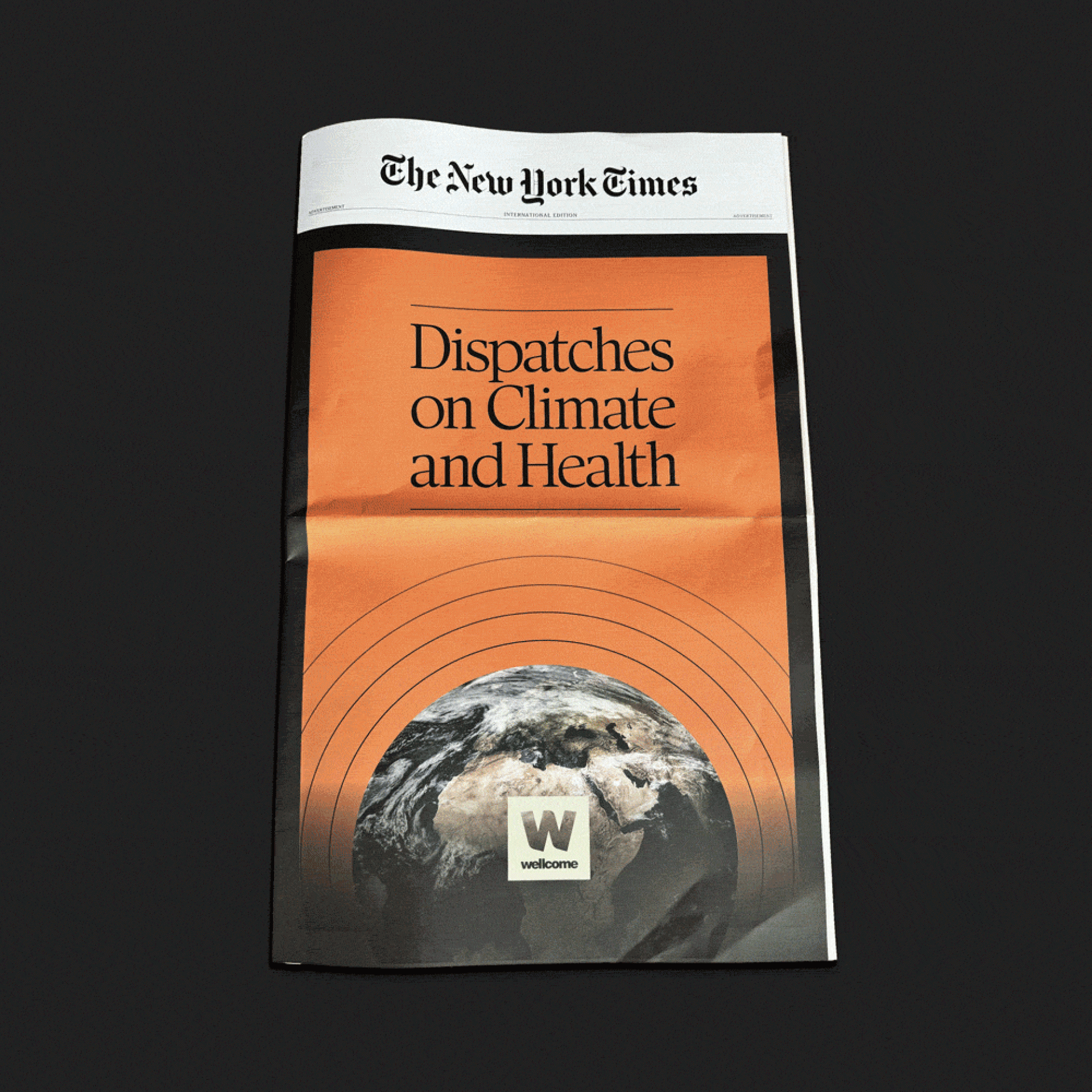 London Design Awards Winner - Dispatches on Climate and Health