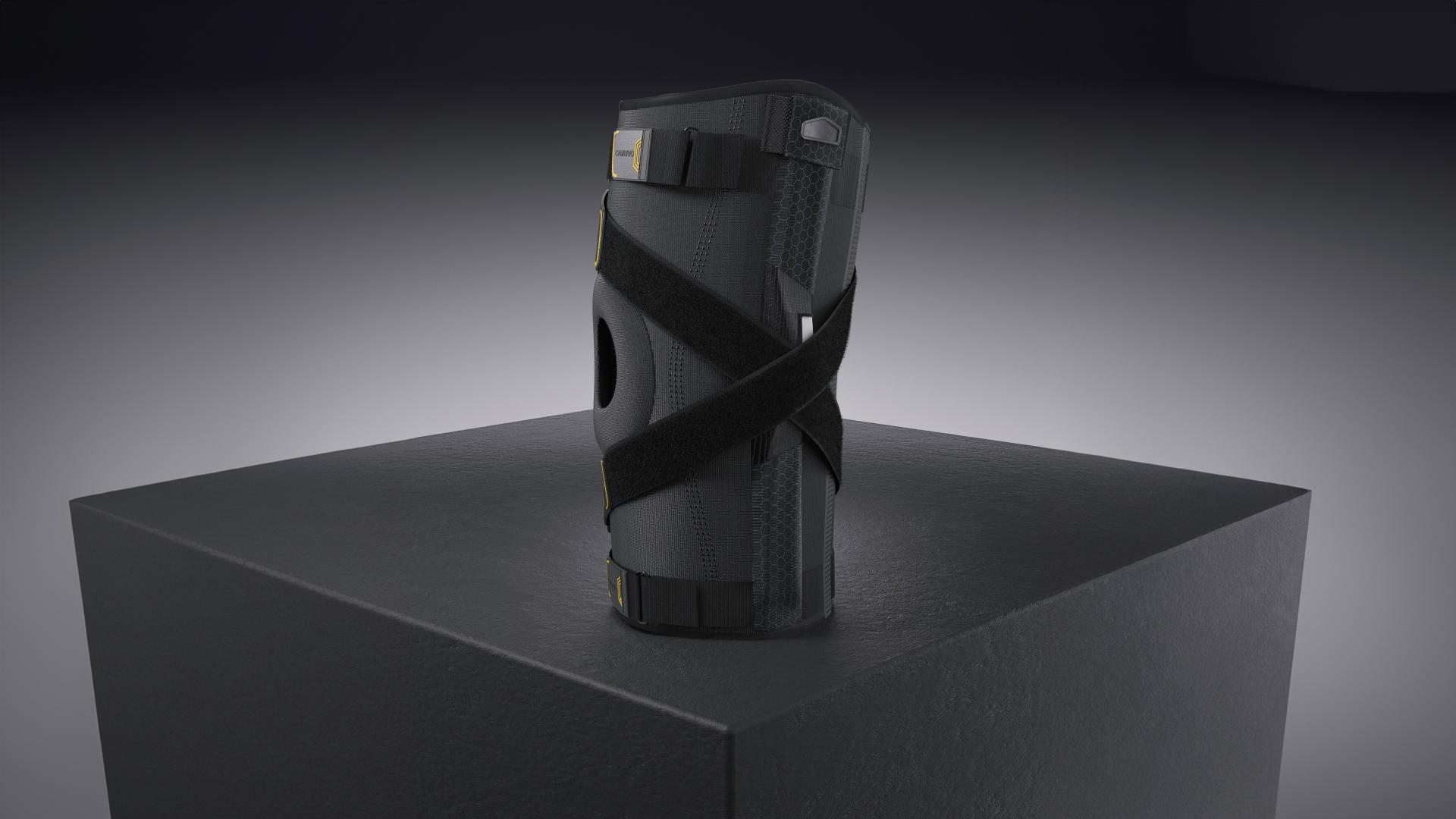 London Design Awards Winner - Multi-strap Flexible Hinged Neoprene Knee Pads