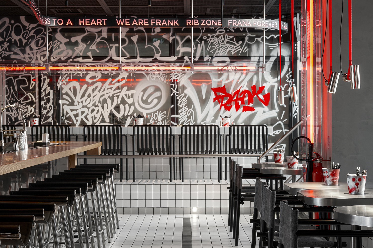 London Design Awards Winner - FRANK restaurant