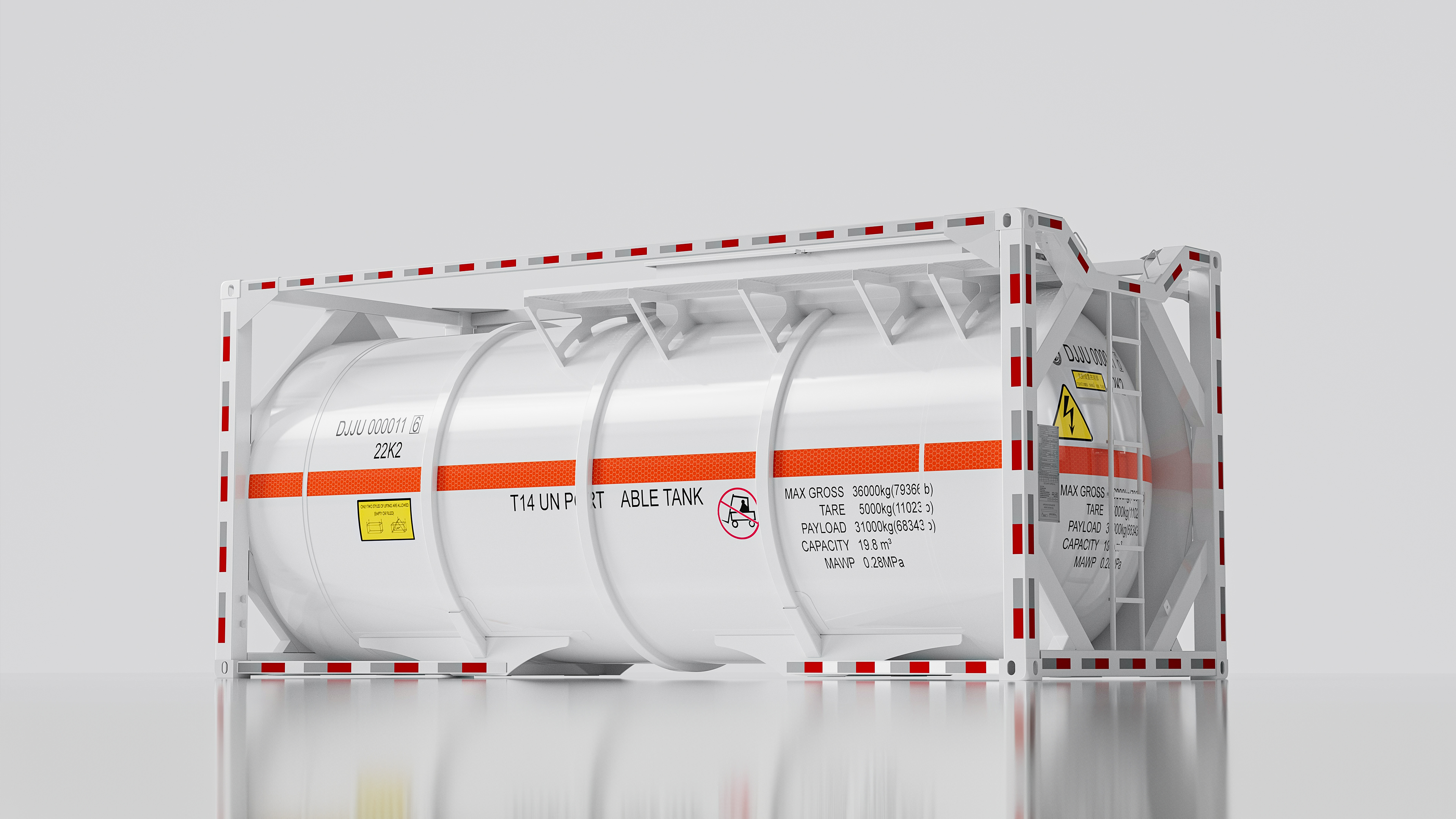 London Design Awards Winner - Hazardous liquid tank containers