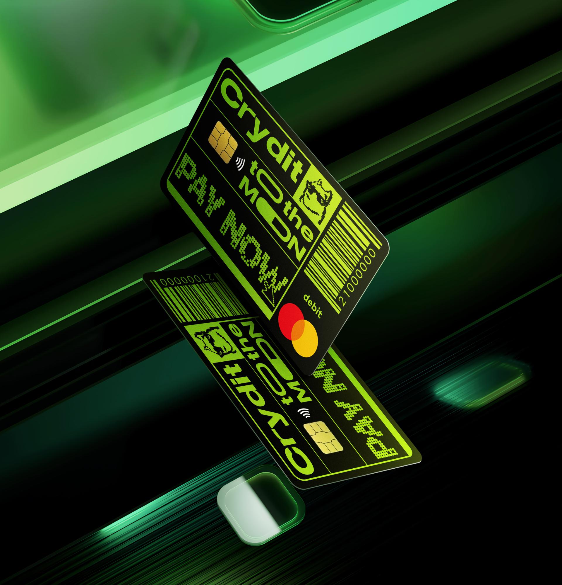 London Design Awards Winner - Crydit Cards and Packaging
