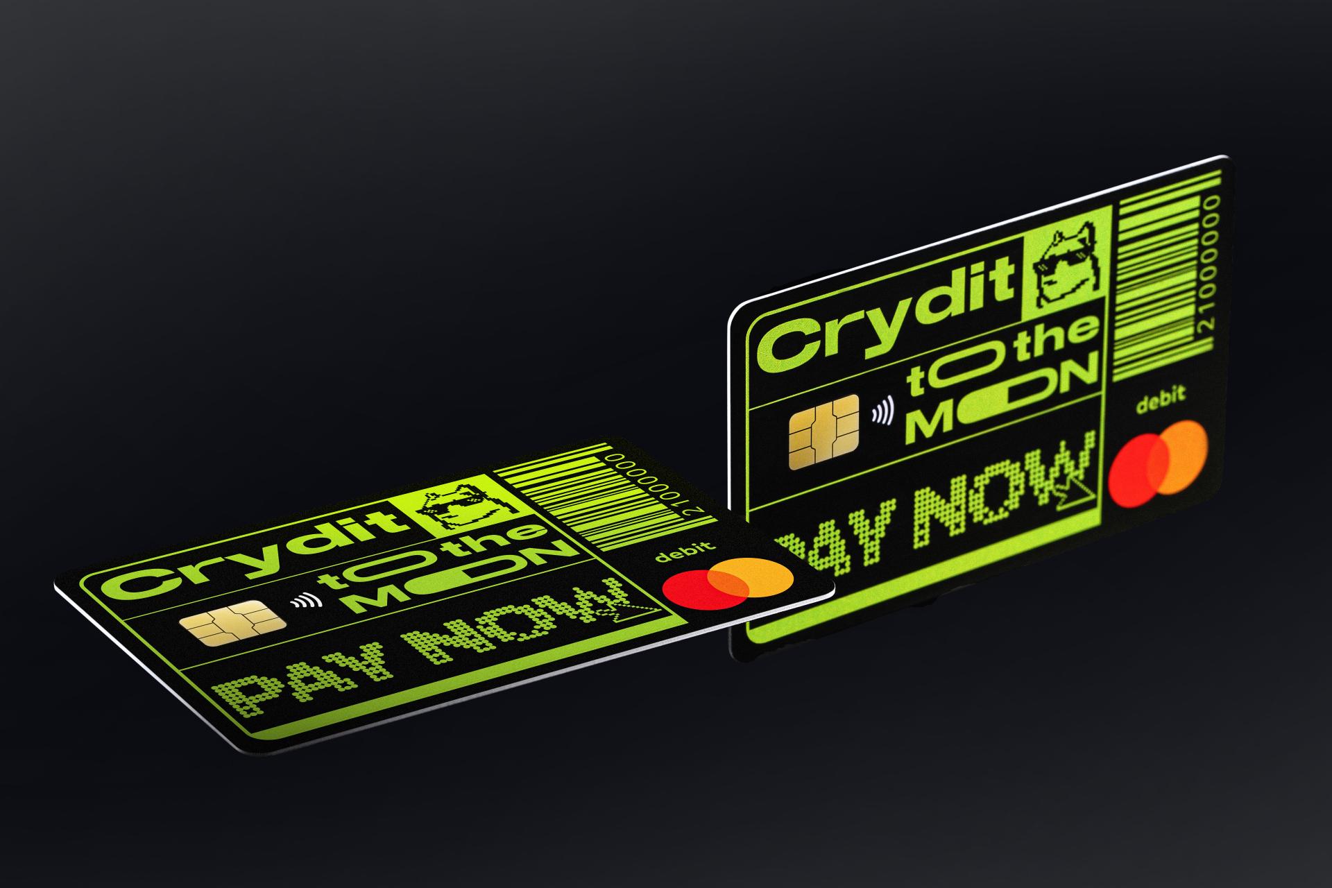 London Design Awards Winner - Crydit Cards and Packaging