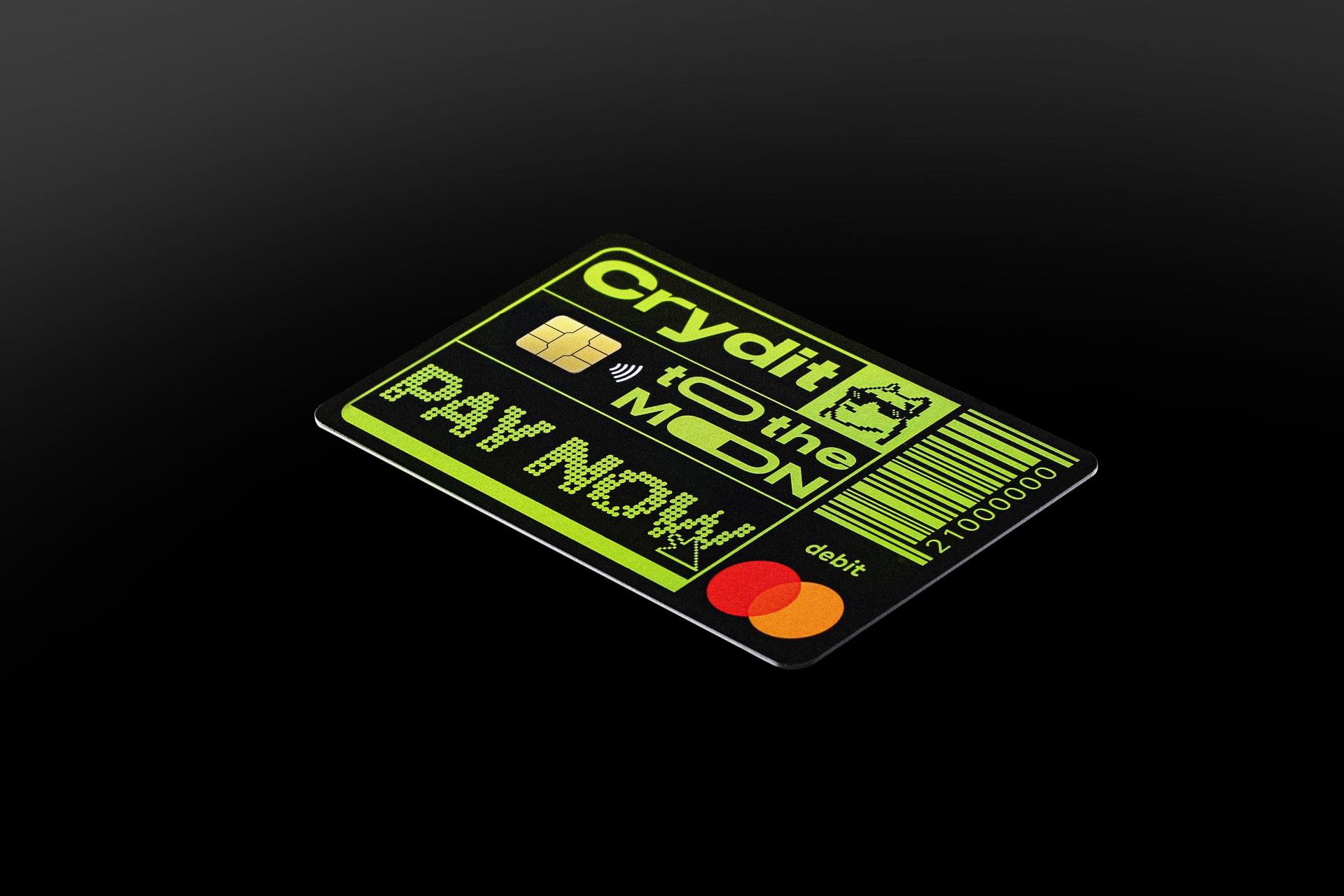 London Design Awards Winner - Crydit Cards and Packaging