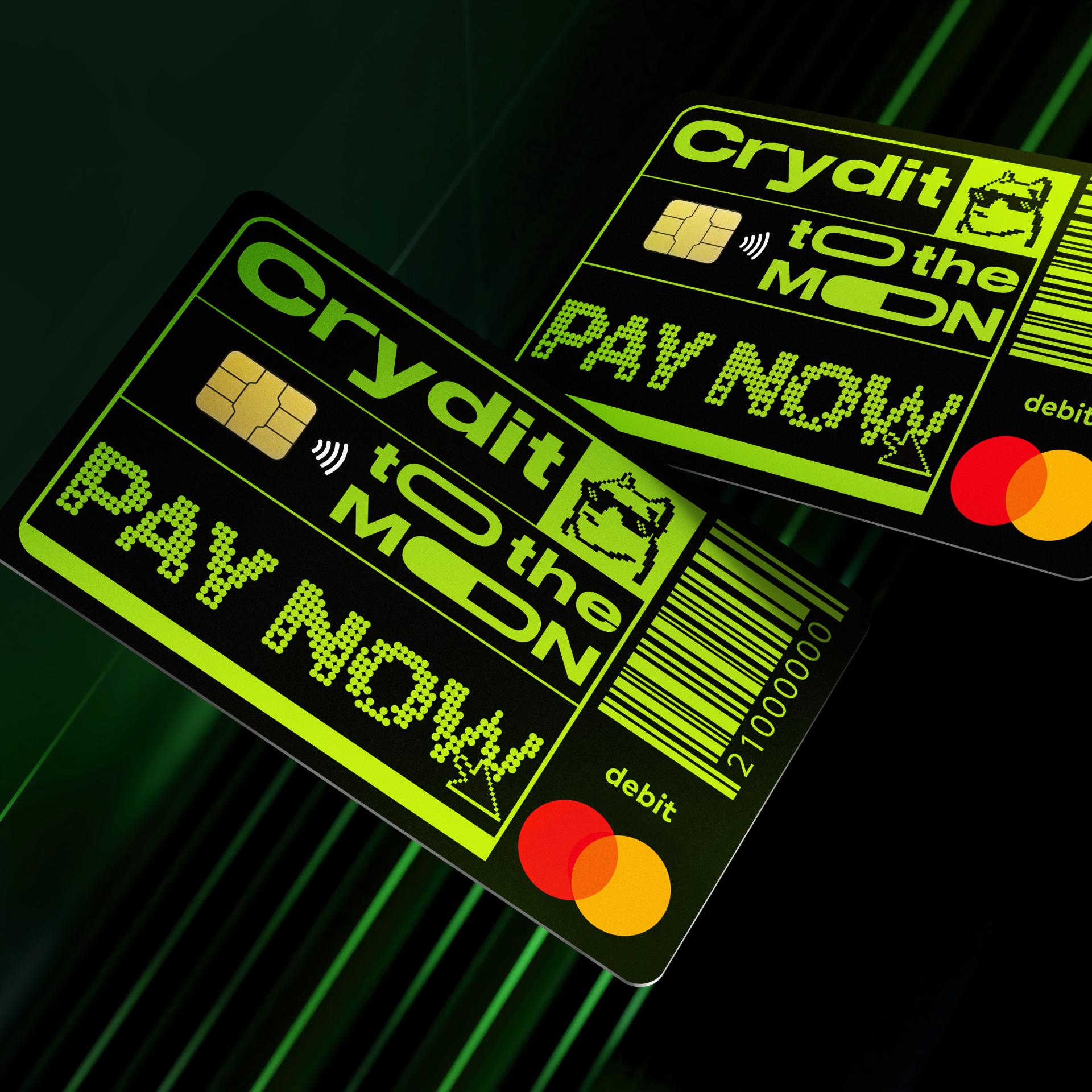 London Design Awards Winner - Crydit Cards and Packaging