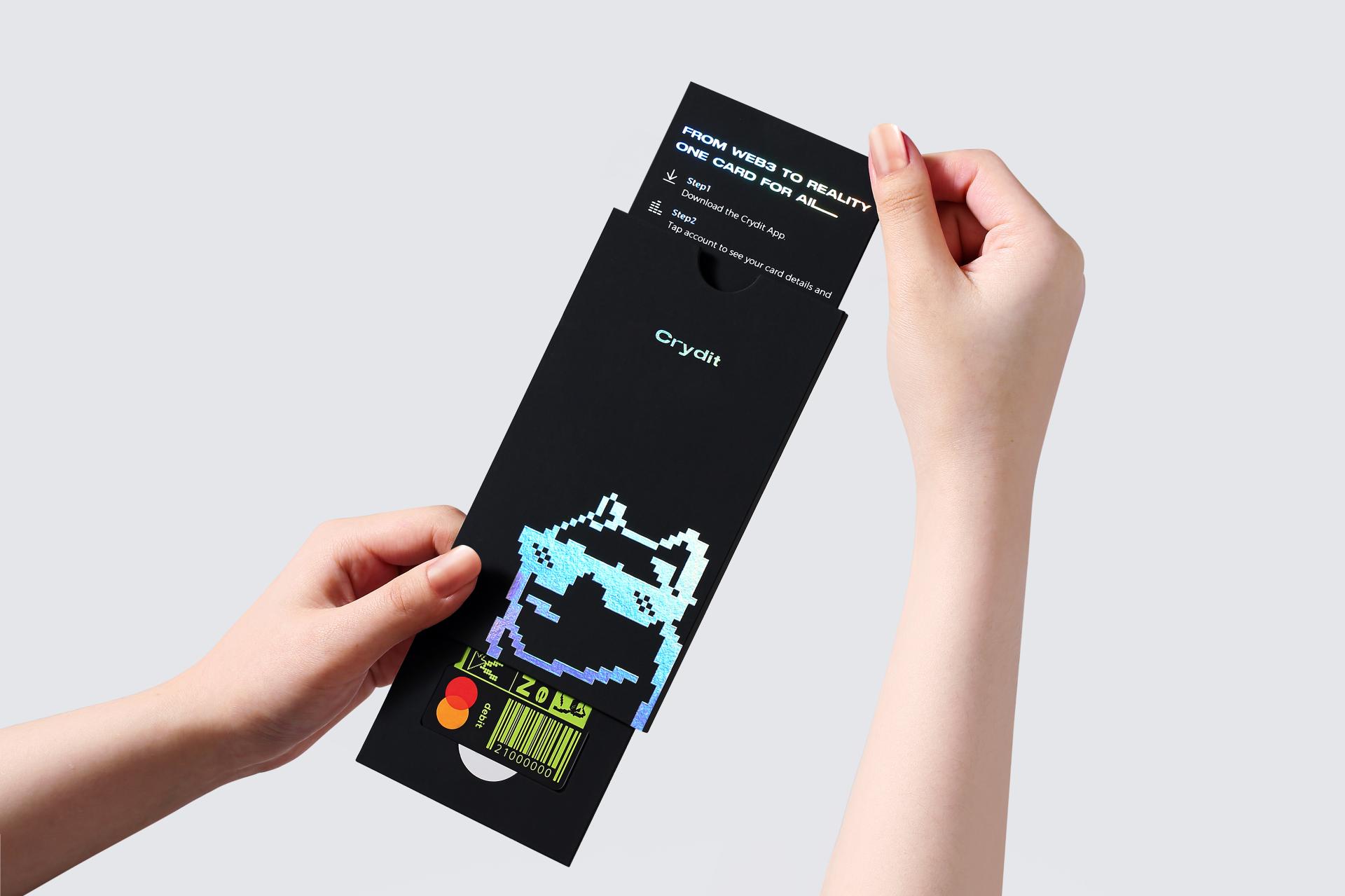 London Design Awards Winner - Crydit Cards and Packaging