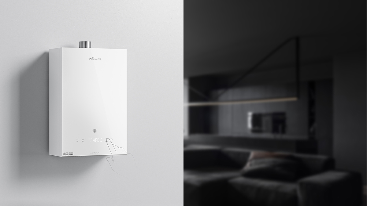 London Design Awards Winner - Vanward Xuanwu Series - Energy-Saving Gas Water Heater