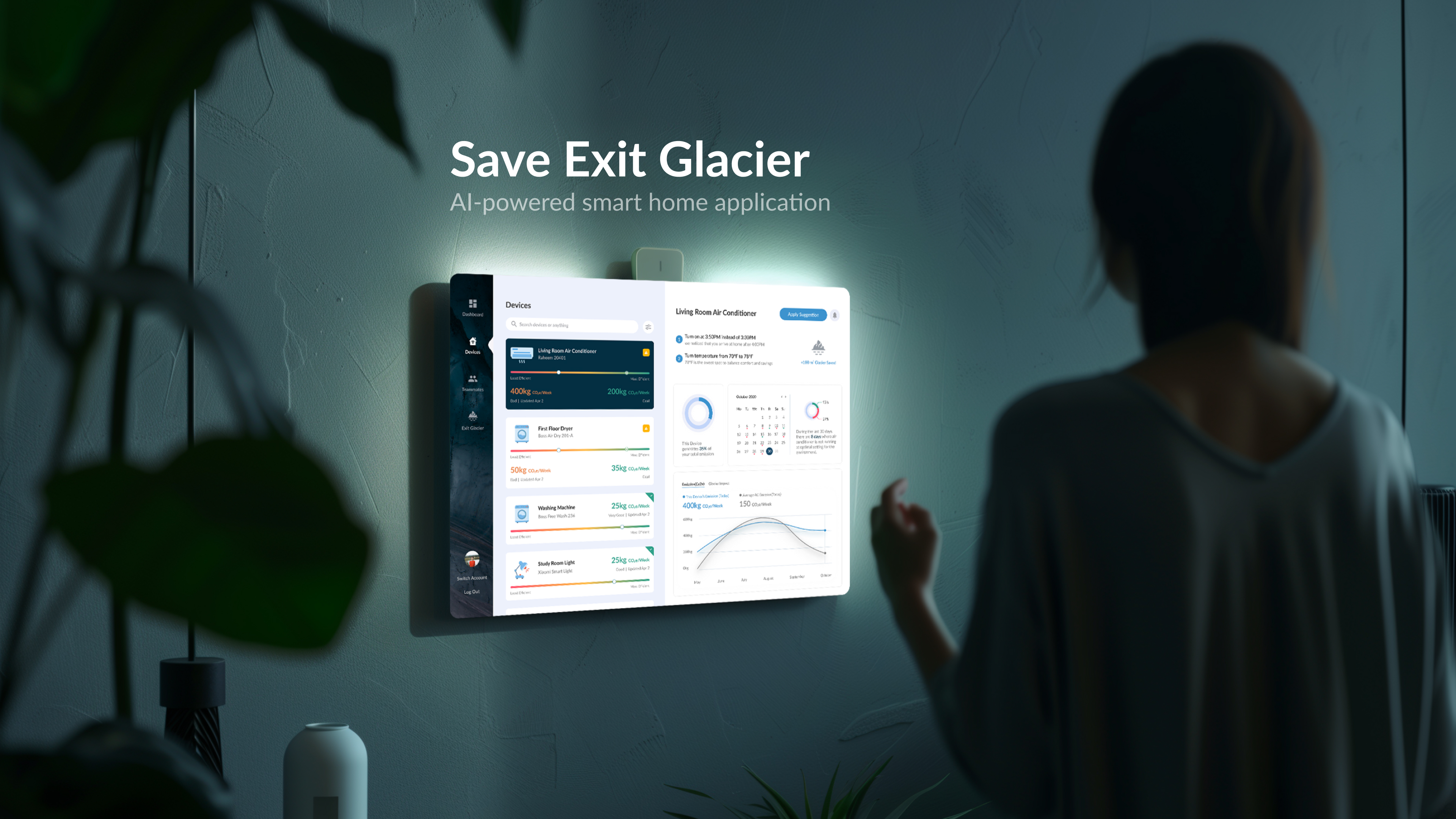 London Design Awards Winner - Save Exit Glacier