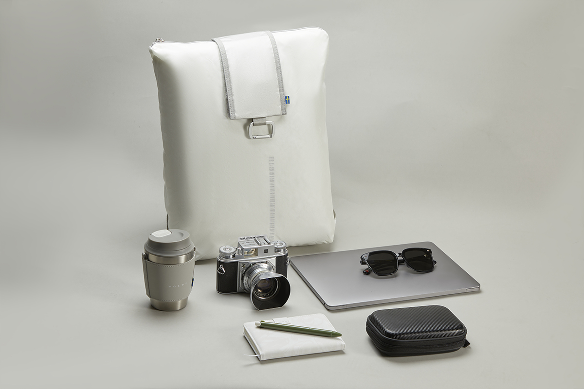 London Design Awards Winner - Airbag Material Foldable Backpack