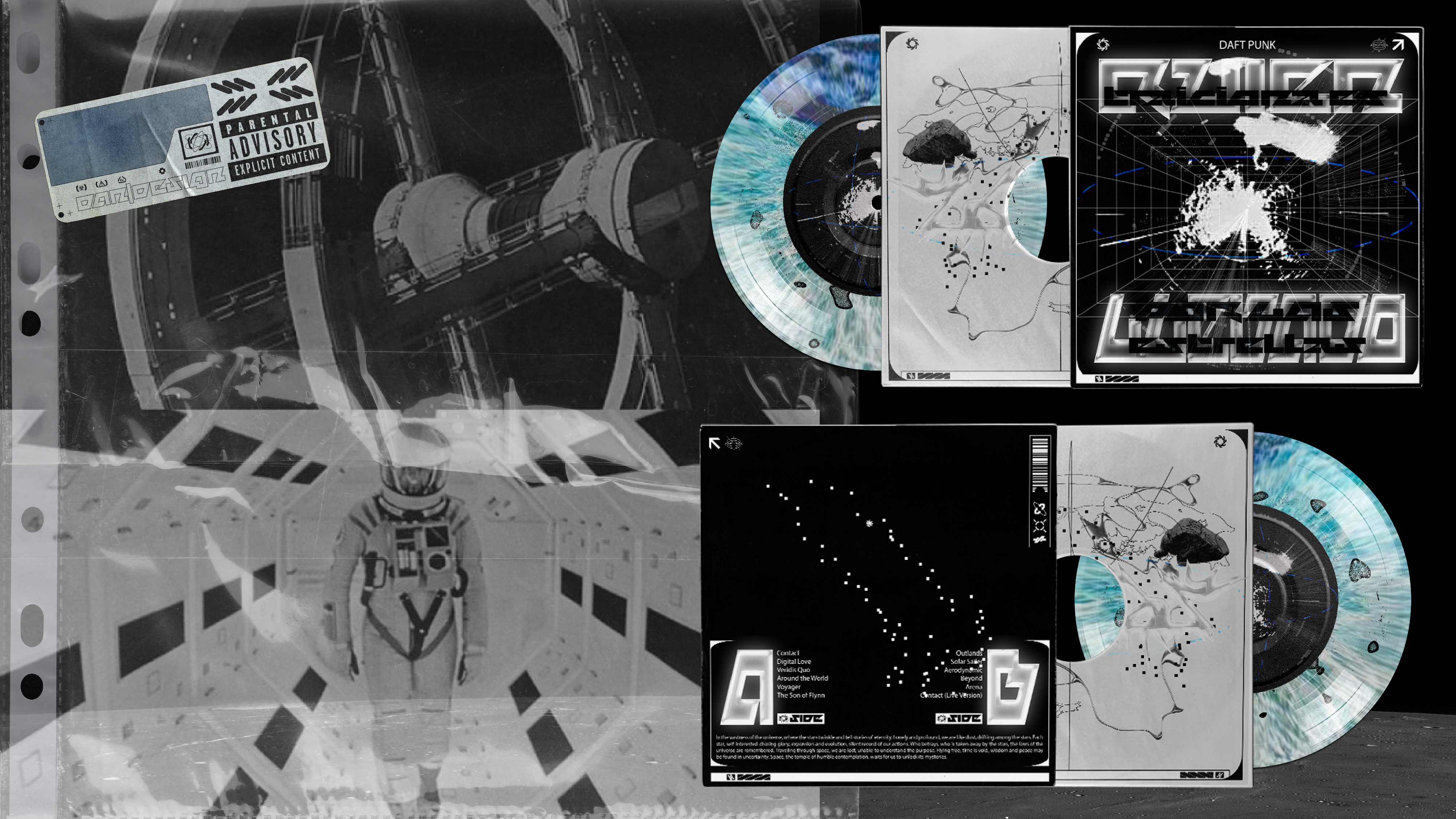 London Design Awards Winner - Album Cover: Interstellar Enigma - egoism of stars