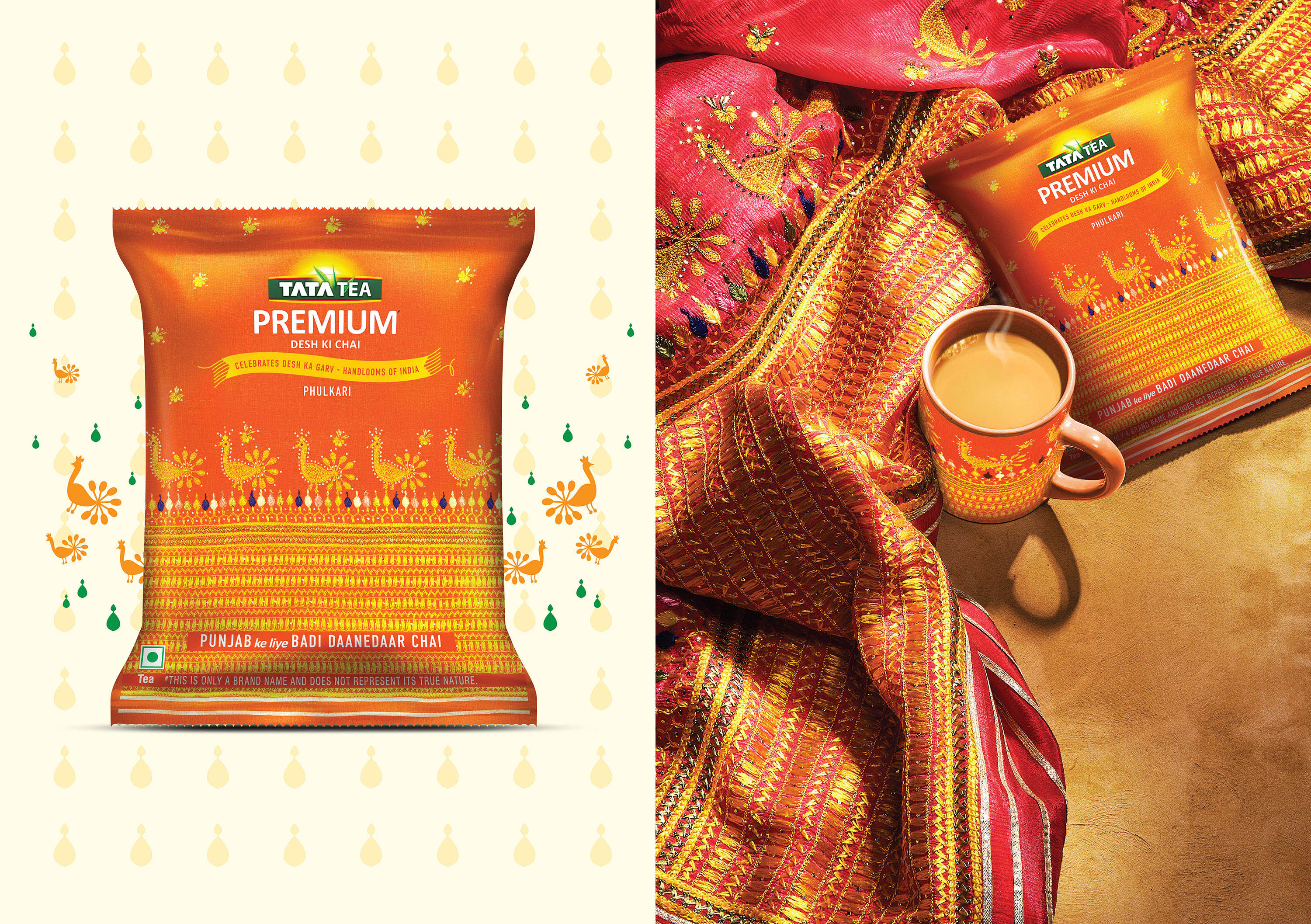 London Design Awards Winner - Tata Tea Premium Independence day Packs