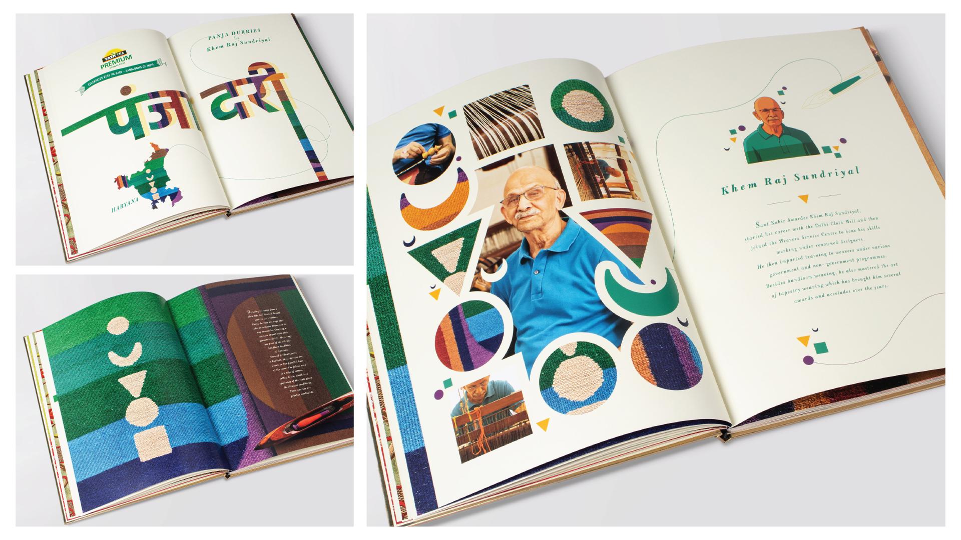 London Design Awards Winner - Tata Tea Premium Independence Day Tea Table Book