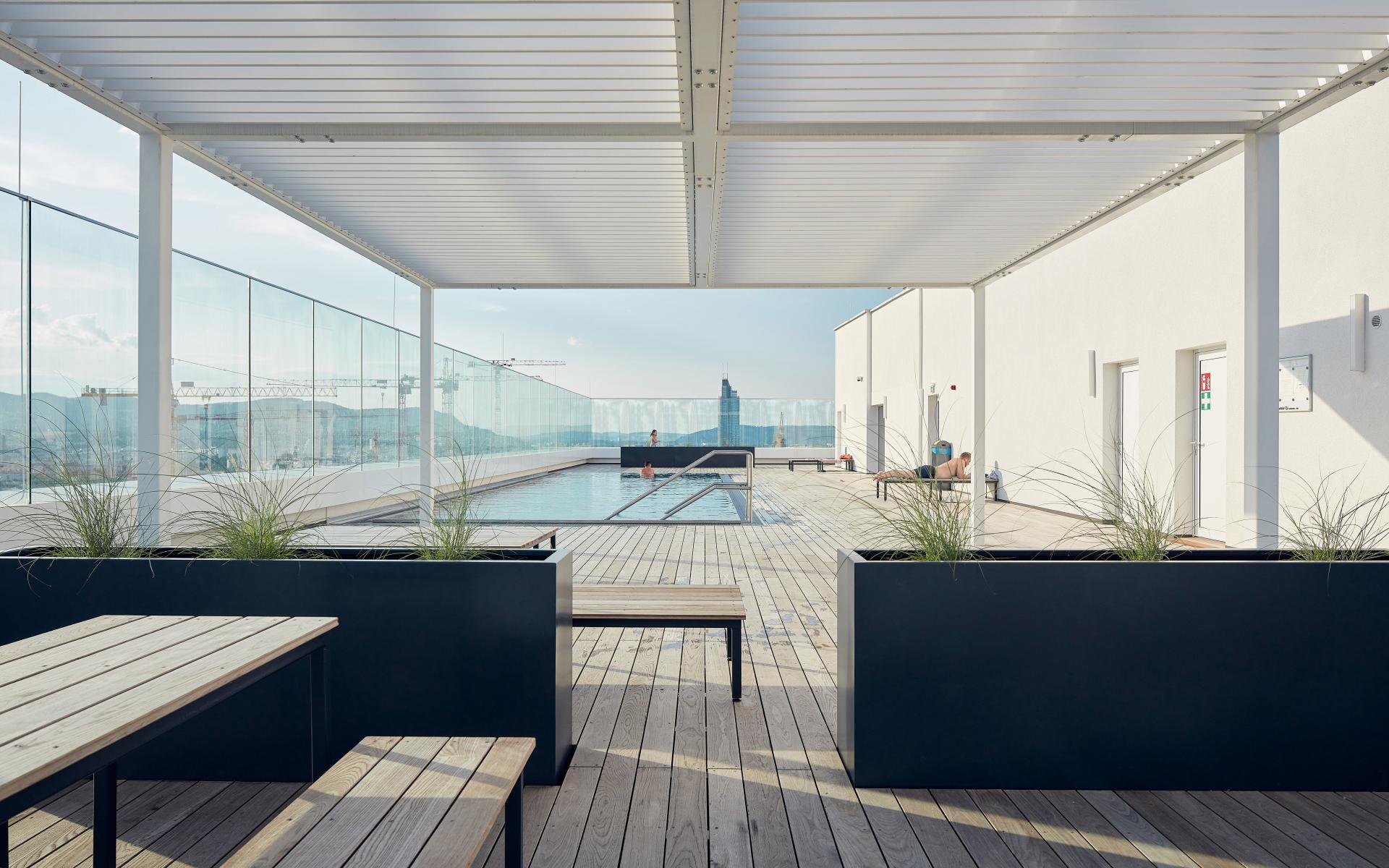 London Design Awards Winner - taborama high rise – white outside / colourful inside