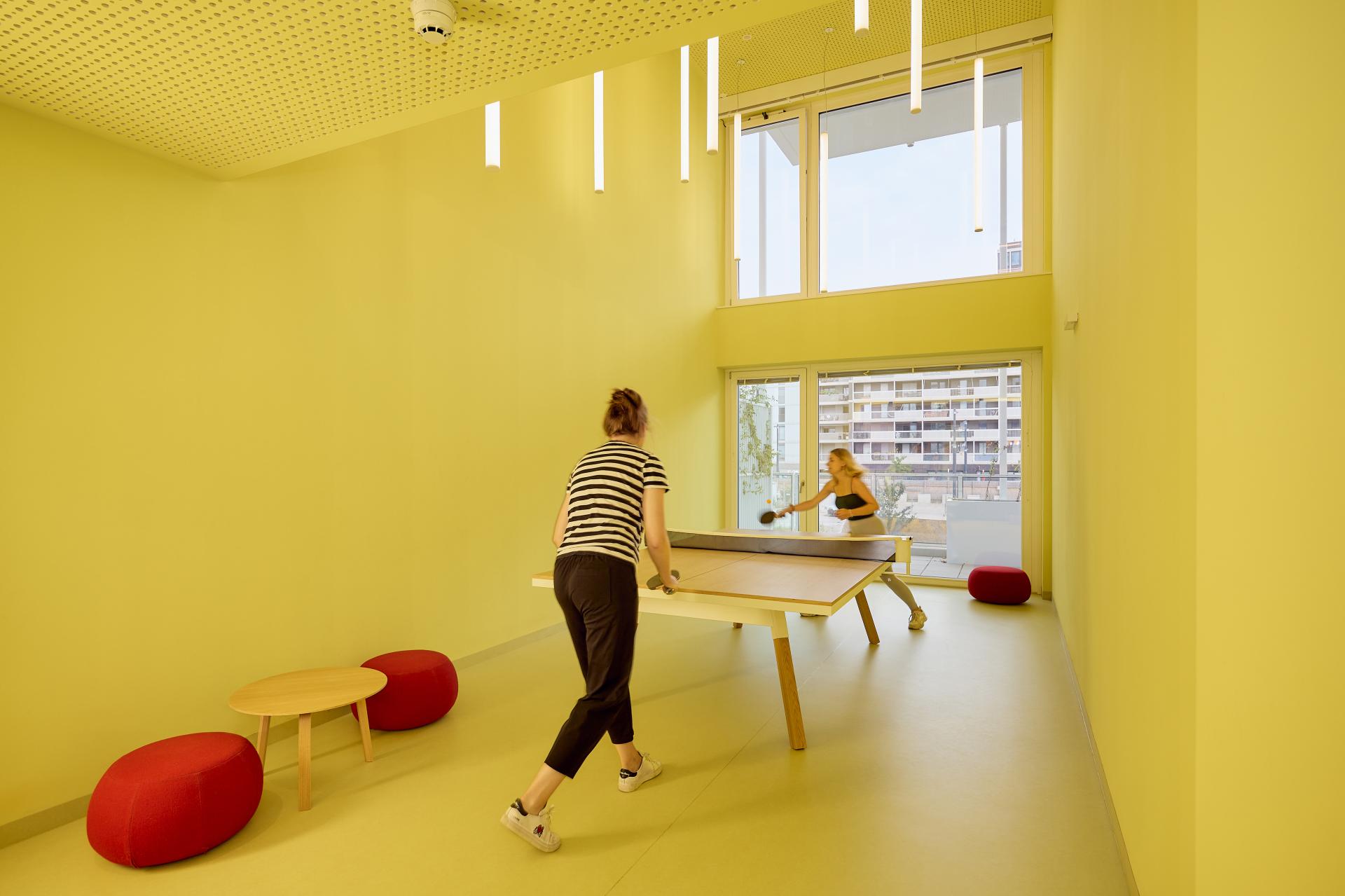 London Design Awards Winner - taborama high rise – white outside / colourful inside