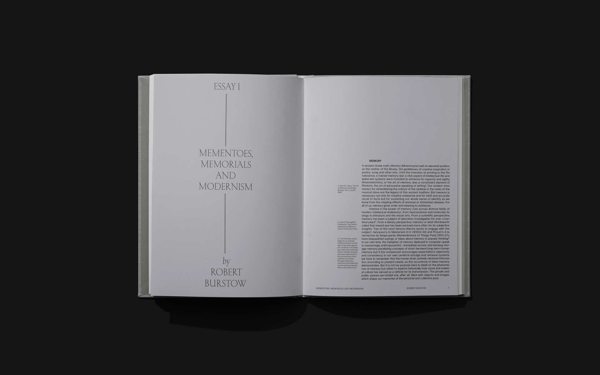 London Design Awards Winner - Materializing Memory