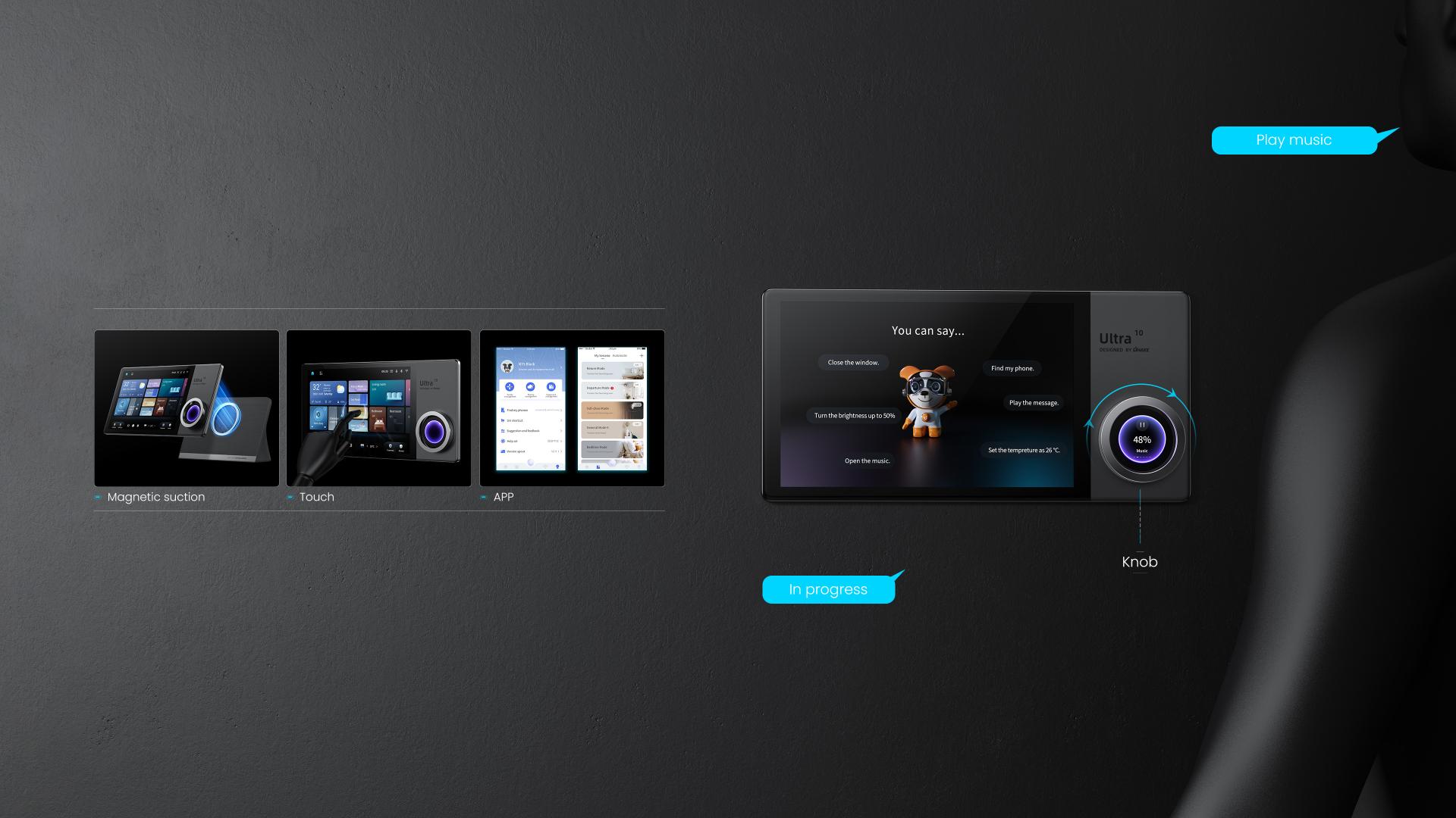 London Design Awards Winner - DNAKE 10-inch Smart Home Control Screen Ultra