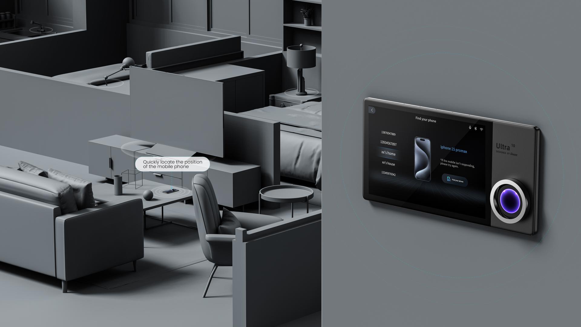 London Design Awards Winner - DNAKE 10-inch Smart Home Control Screen Ultra