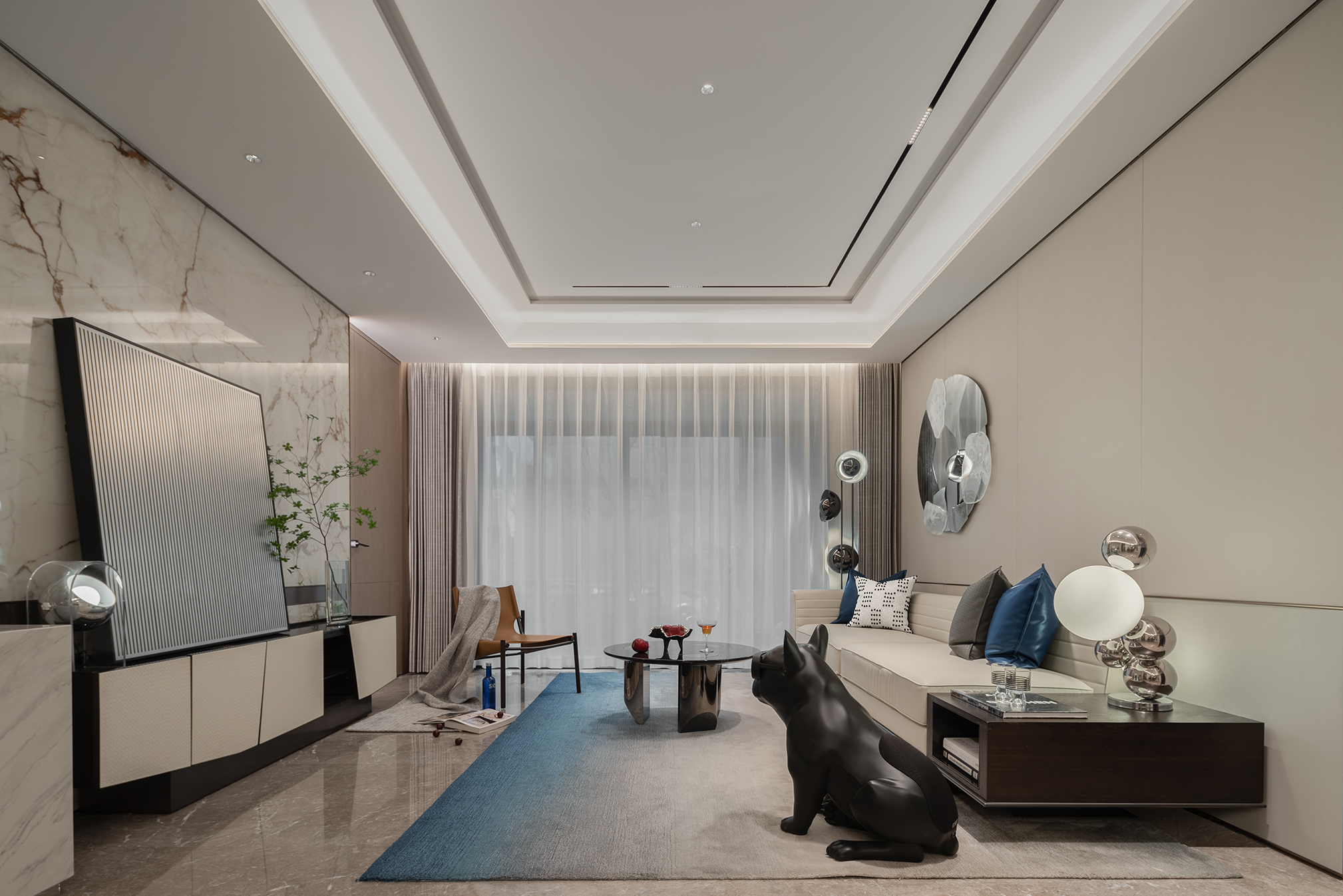 London Design Awards Winner - Show Flat of Park Lane Mansion Zhengzhou