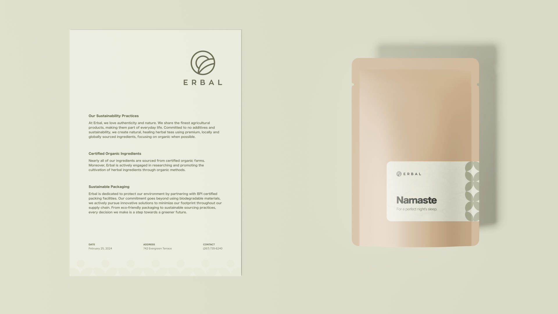 London Design Awards Winner - Erbal Tea Visual Identity