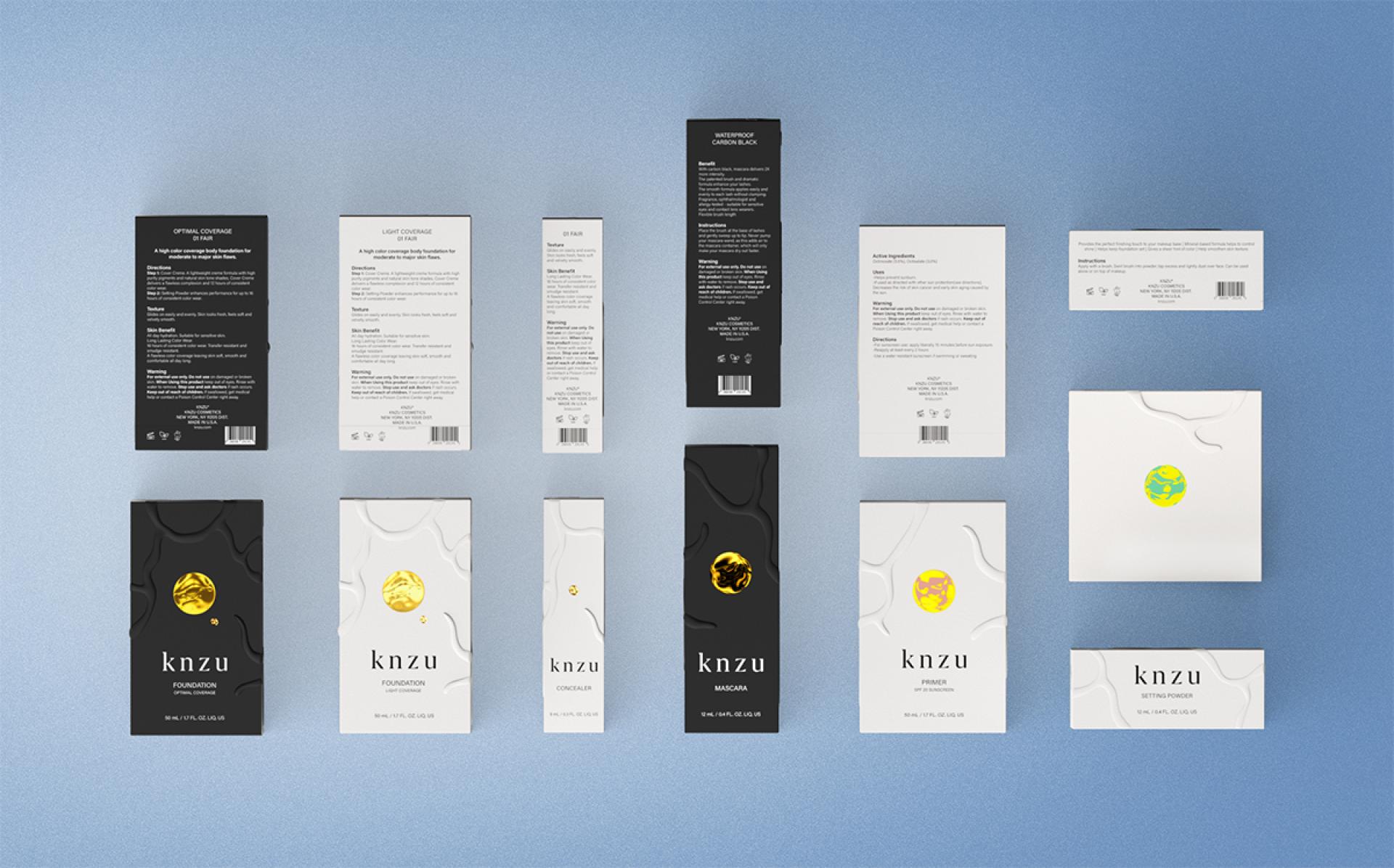 London Design Awards Winner - knzu Cosmetics