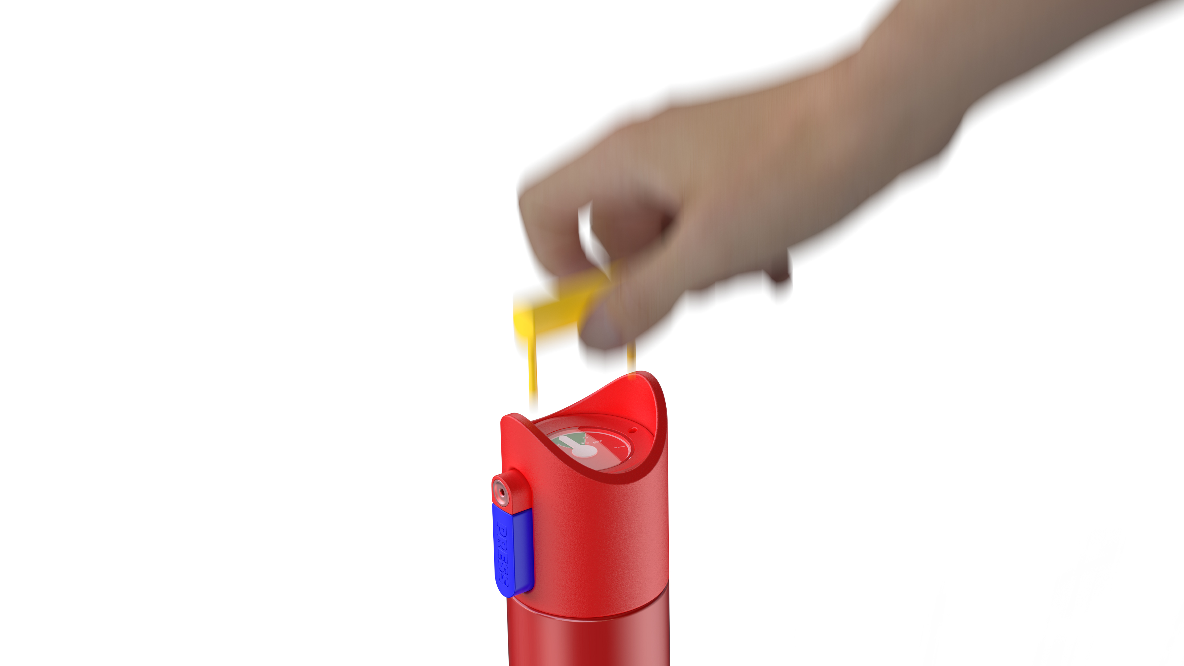 London Design Awards Winner - Doorknob fire extinguisher