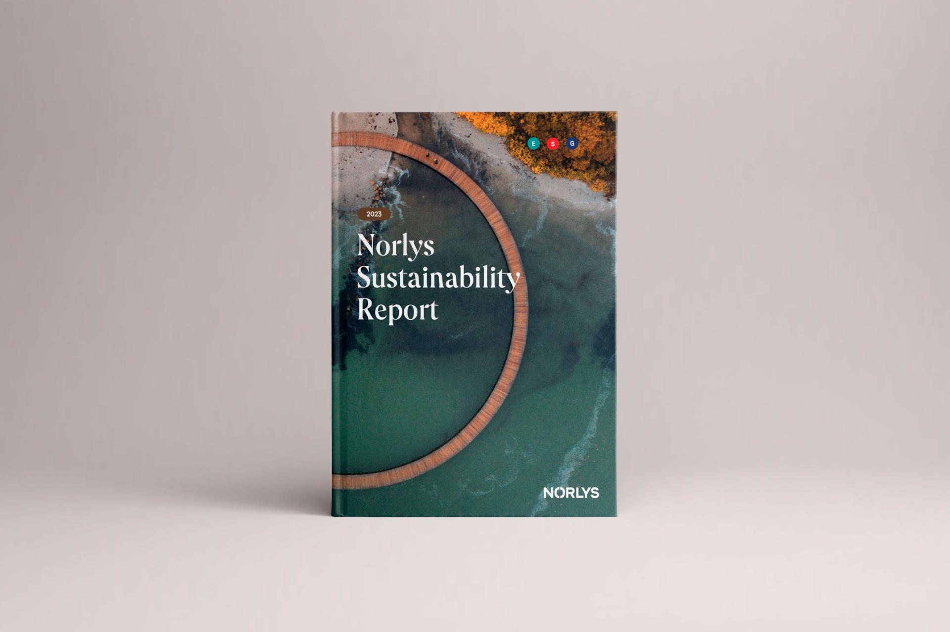London Design Awards Winner - Norlys Sustainability Report 2023
