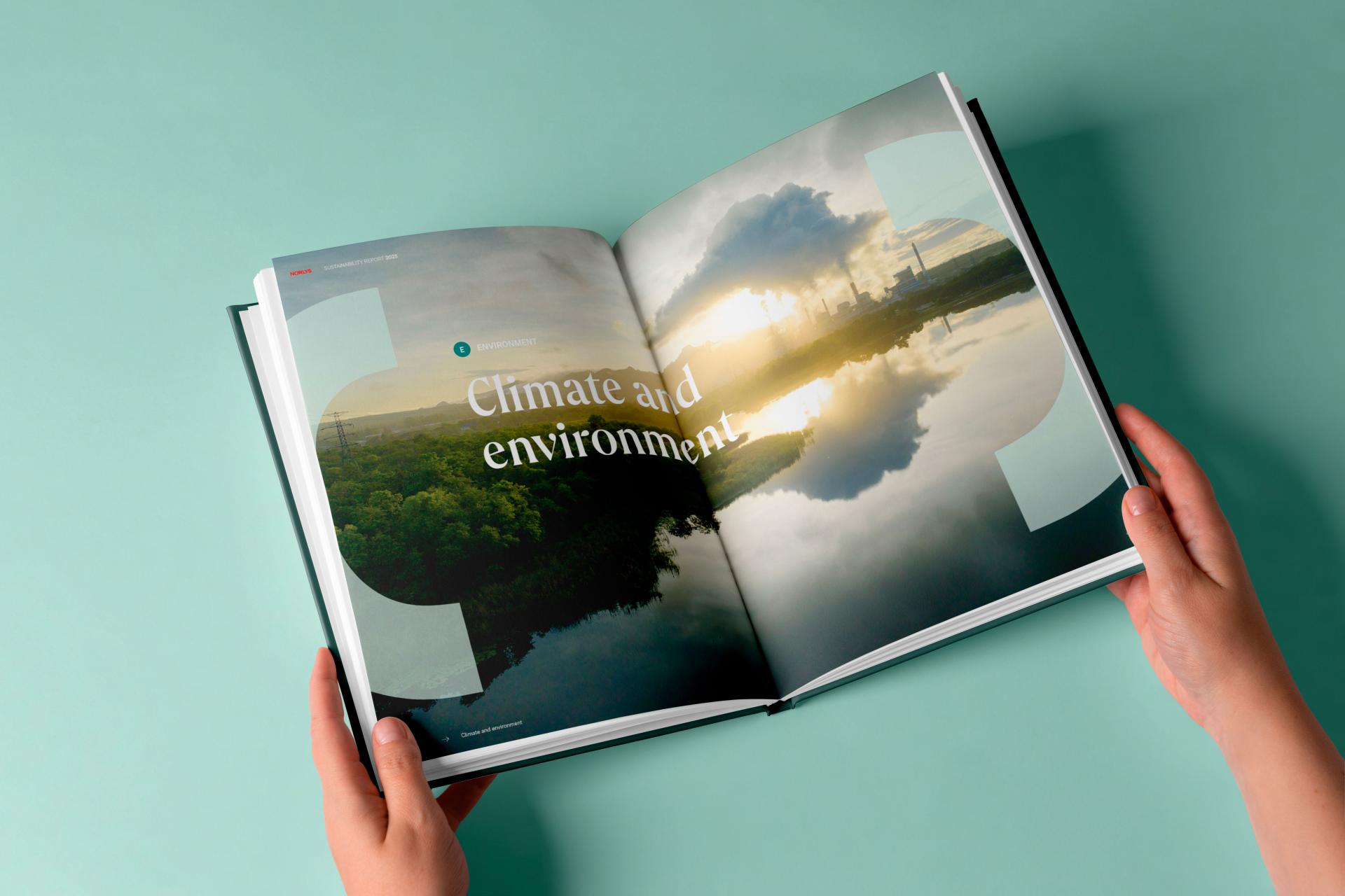London Design Awards Winner - Norlys Sustainability Report 2023