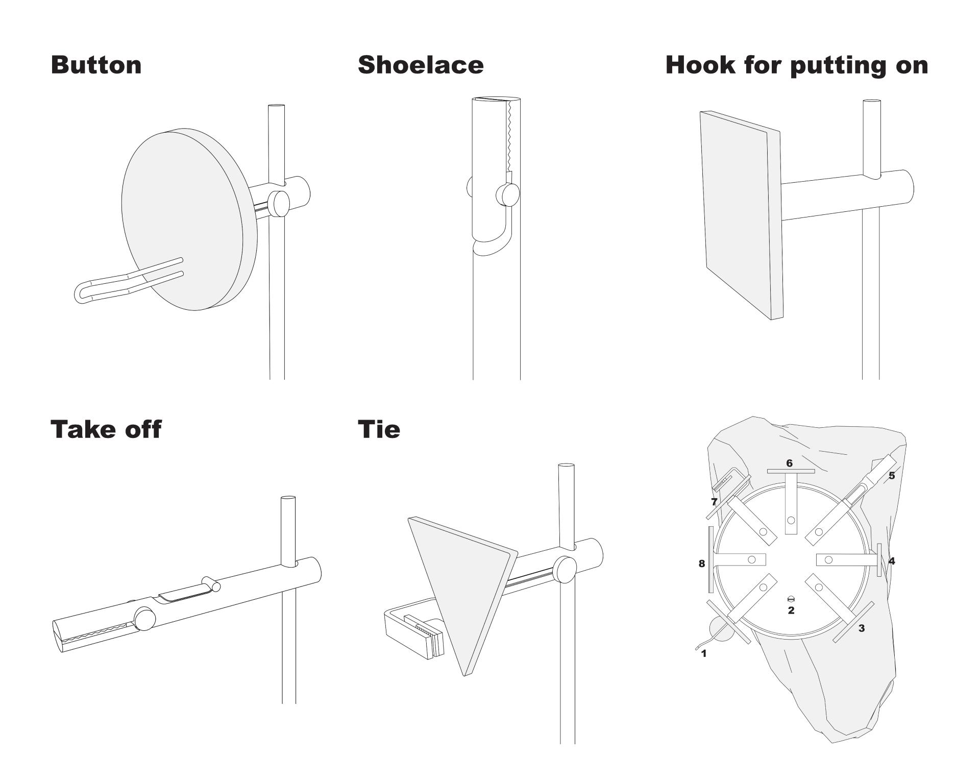 London Design Awards Winner - branches - Caring Hanger for limb difference users