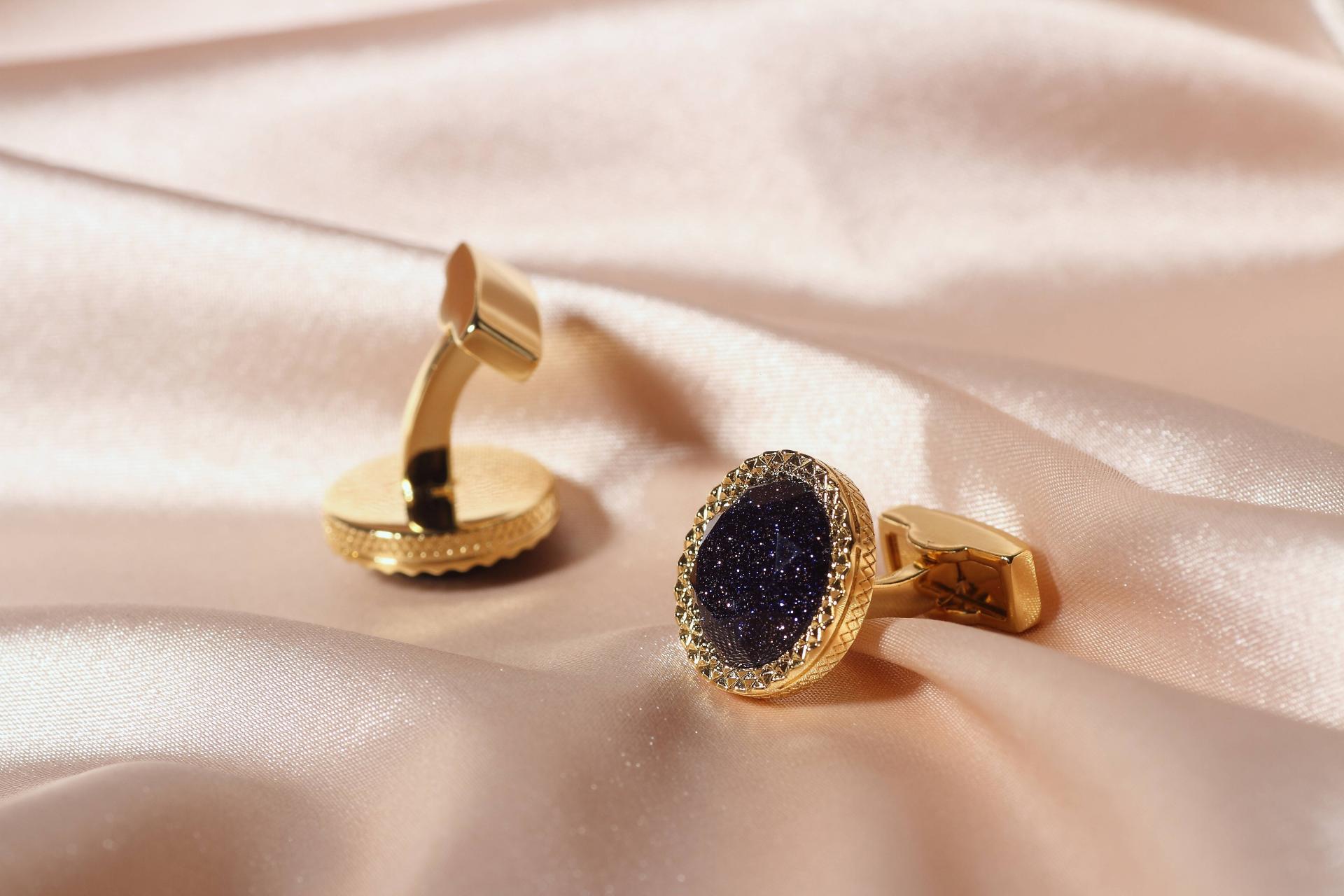 London Design Awards Winner - WILLIAM MILTON Brilliant Starry Sky Cufflinks
