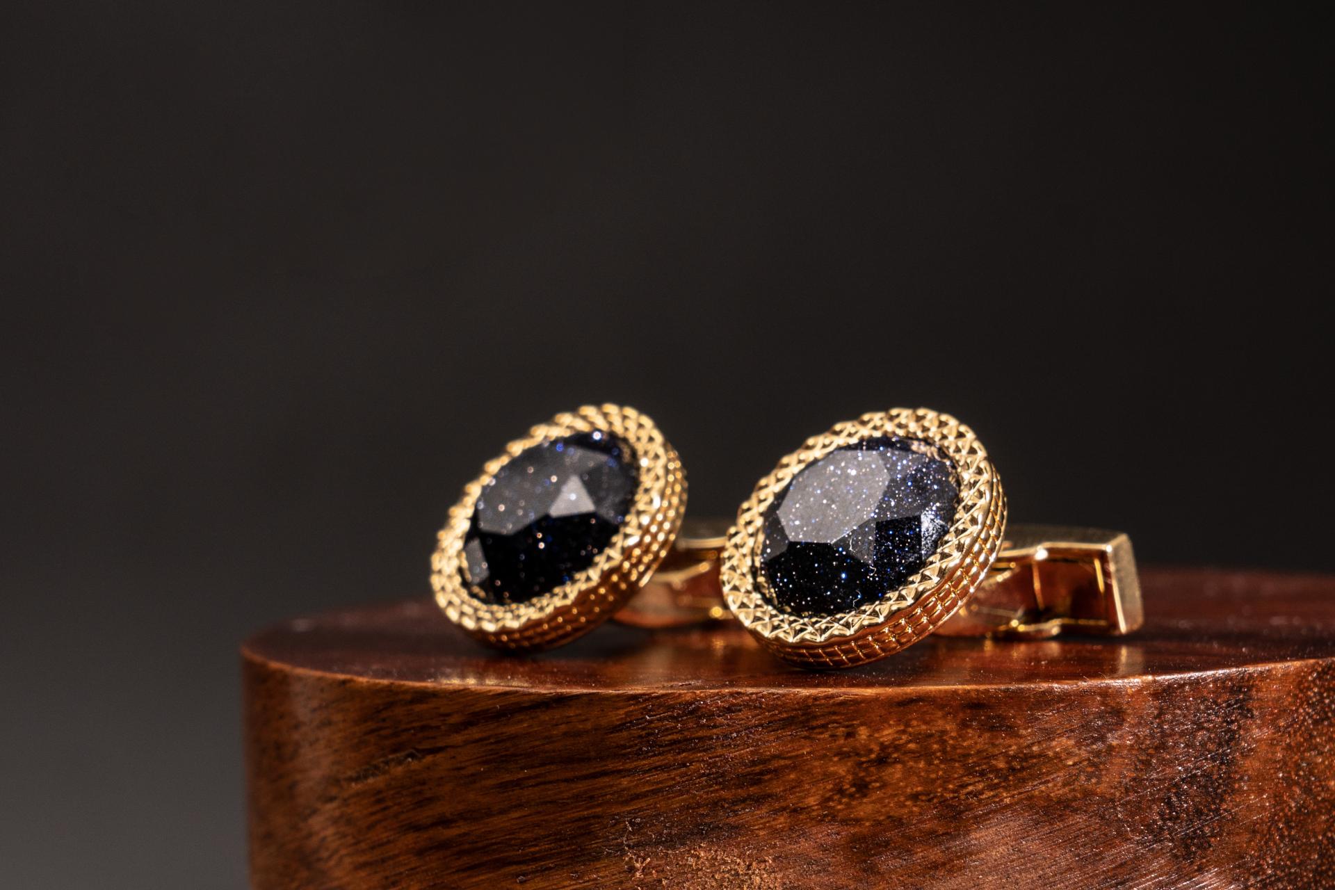 London Design Awards Winner - WILLIAM MILTON Brilliant Starry Sky Cufflinks