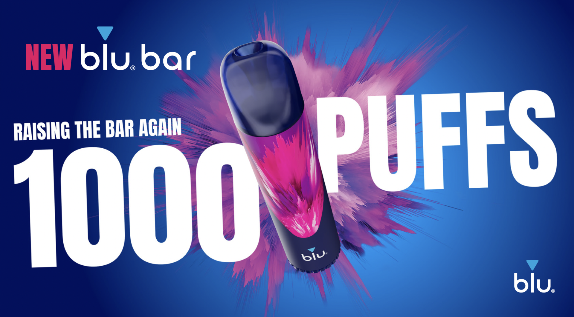 London Design Awards Winner - Blu Bar 1000 Launch Campaign 