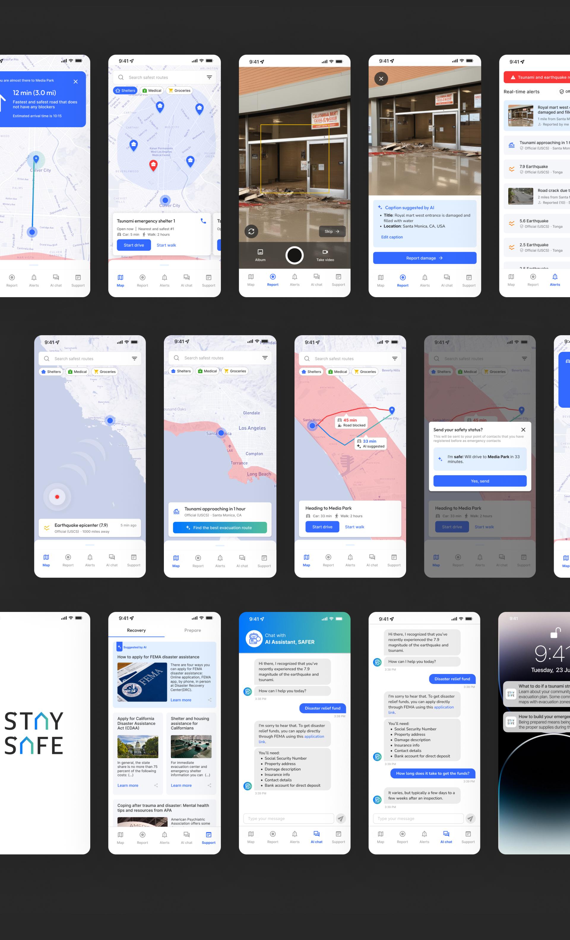 London Design Awards Winner - Stay Safe