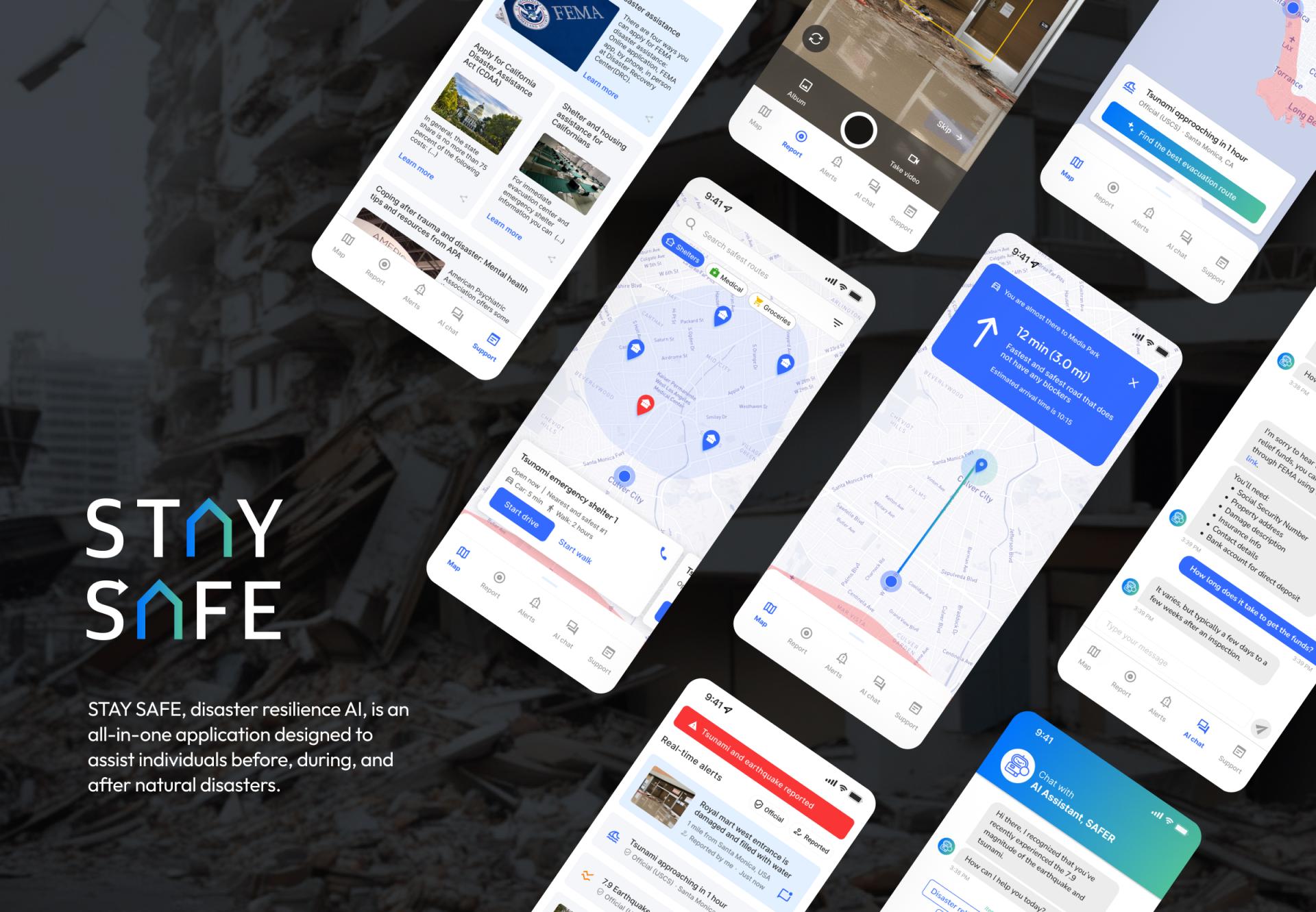 London Design Awards Winner - Stay Safe
