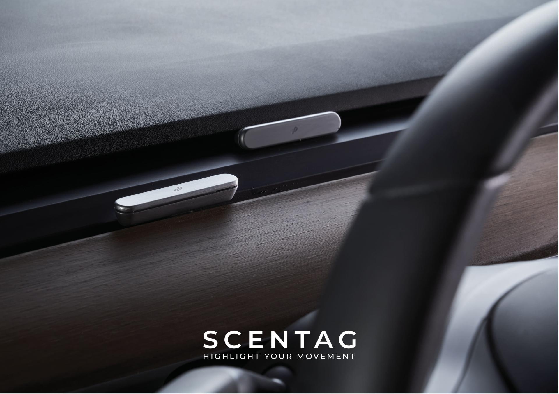 London Design Awards Winner - Scentag- Magnetic Car Air Scent