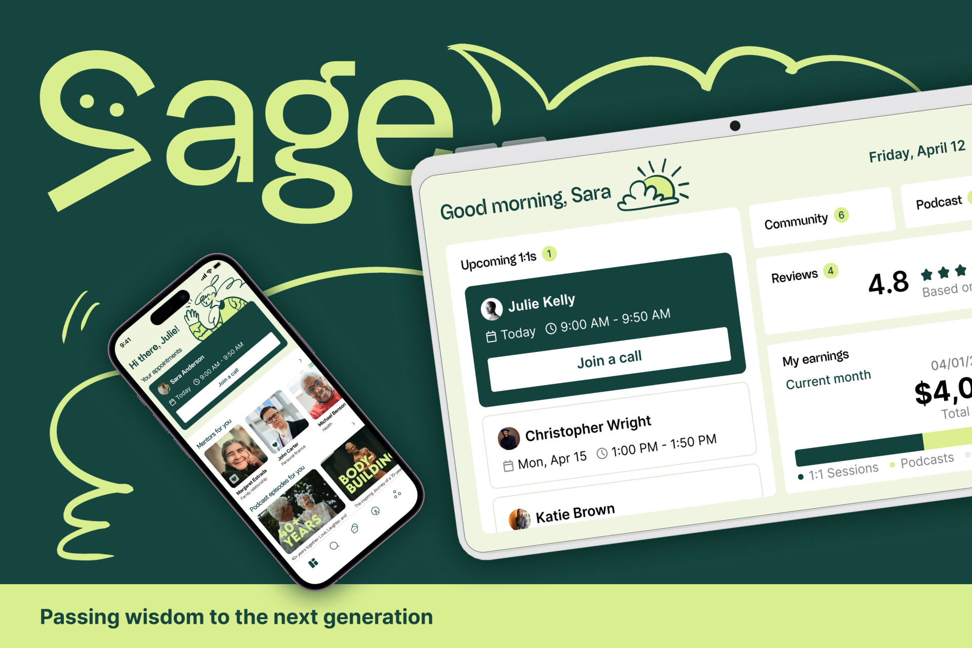 London Design Awards Winner - Sage - Passing Wisdom to Next Generations