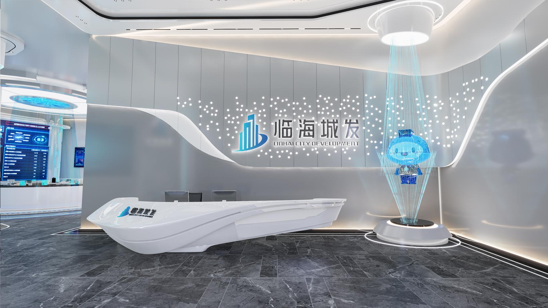 London Design Awards Winner - Digital Exhibition Hall of Linhai Urban Development Group