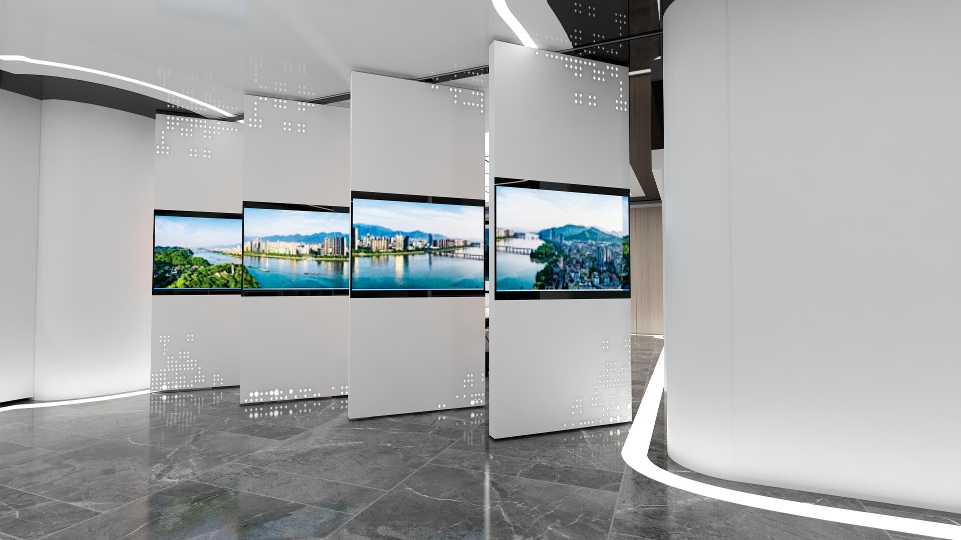 London Design Awards Winner - Digital Exhibition Hall of Linhai Urban Development Group