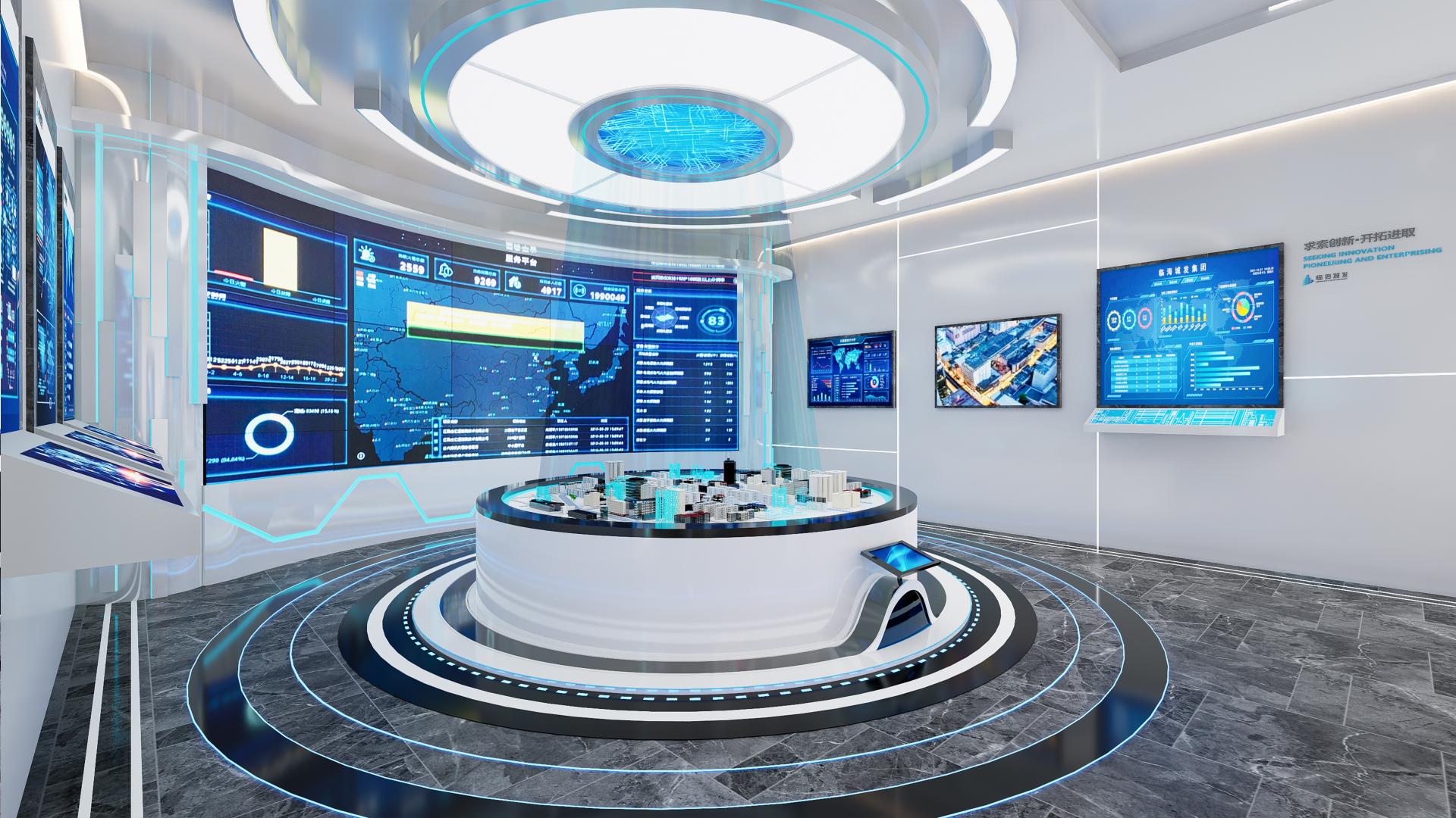 London Design Awards Winner - Digital Exhibition Hall of Linhai Urban Development Group