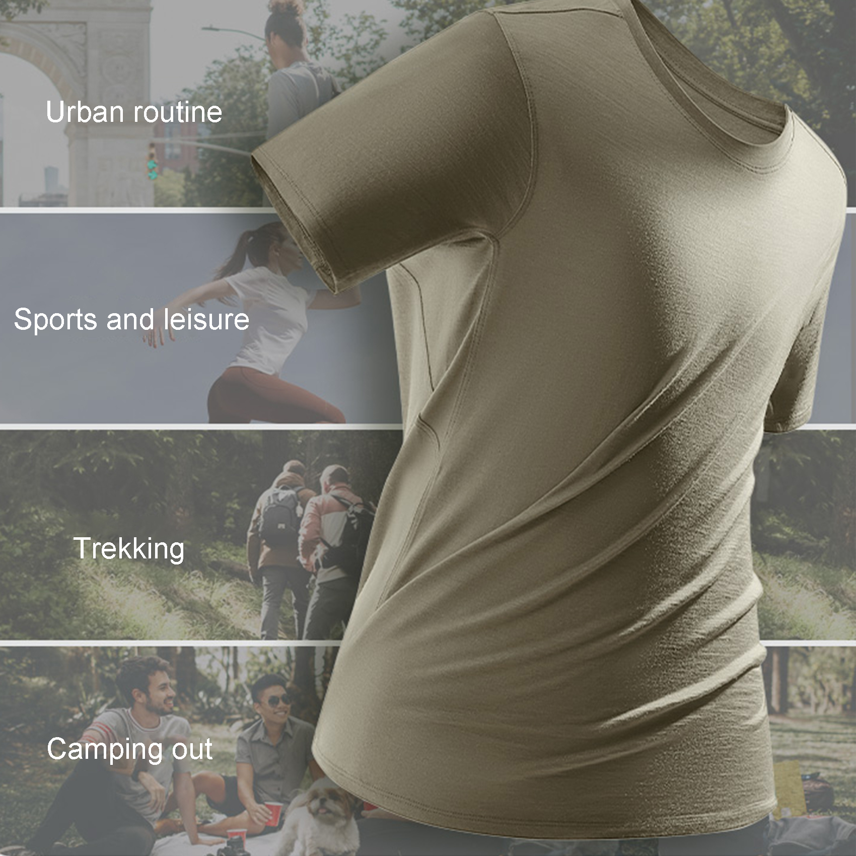 London Design Awards Winner - Goose Armor Merino Wool T-Shirt