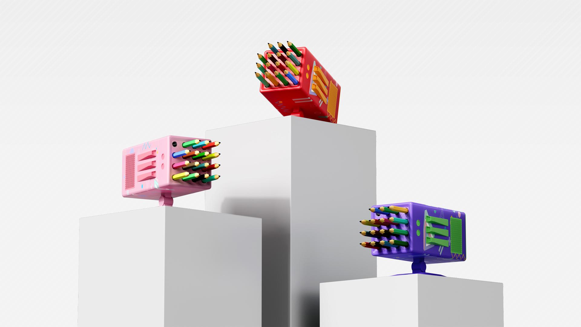 London Design Awards Winner - Multifunctional Pencil Sharpener Holder