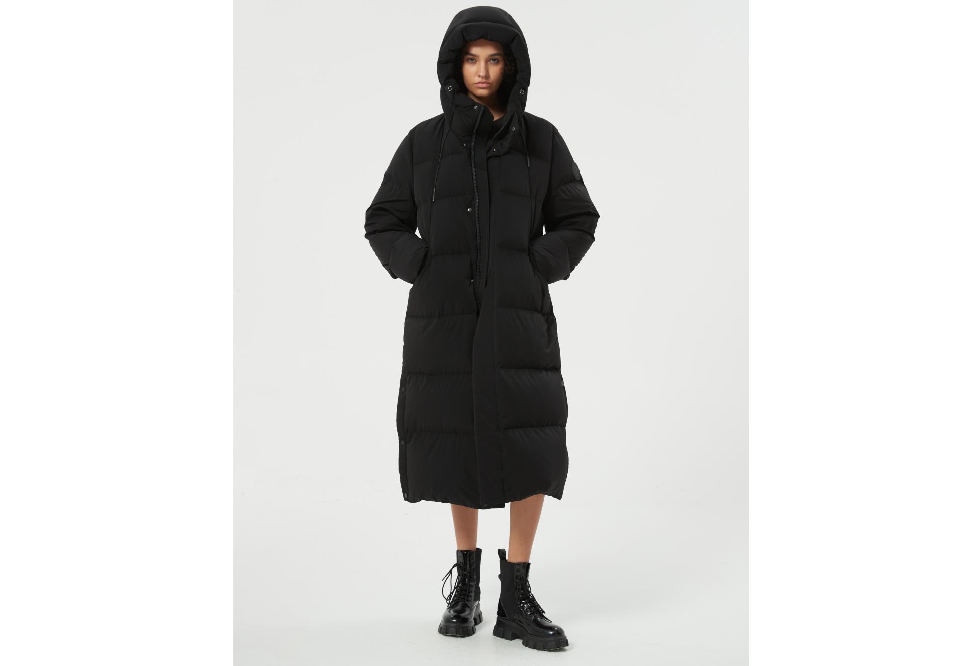 London Design Awards Winner -  MERRYCHENG Hot cube Cold-proof long goose down coat