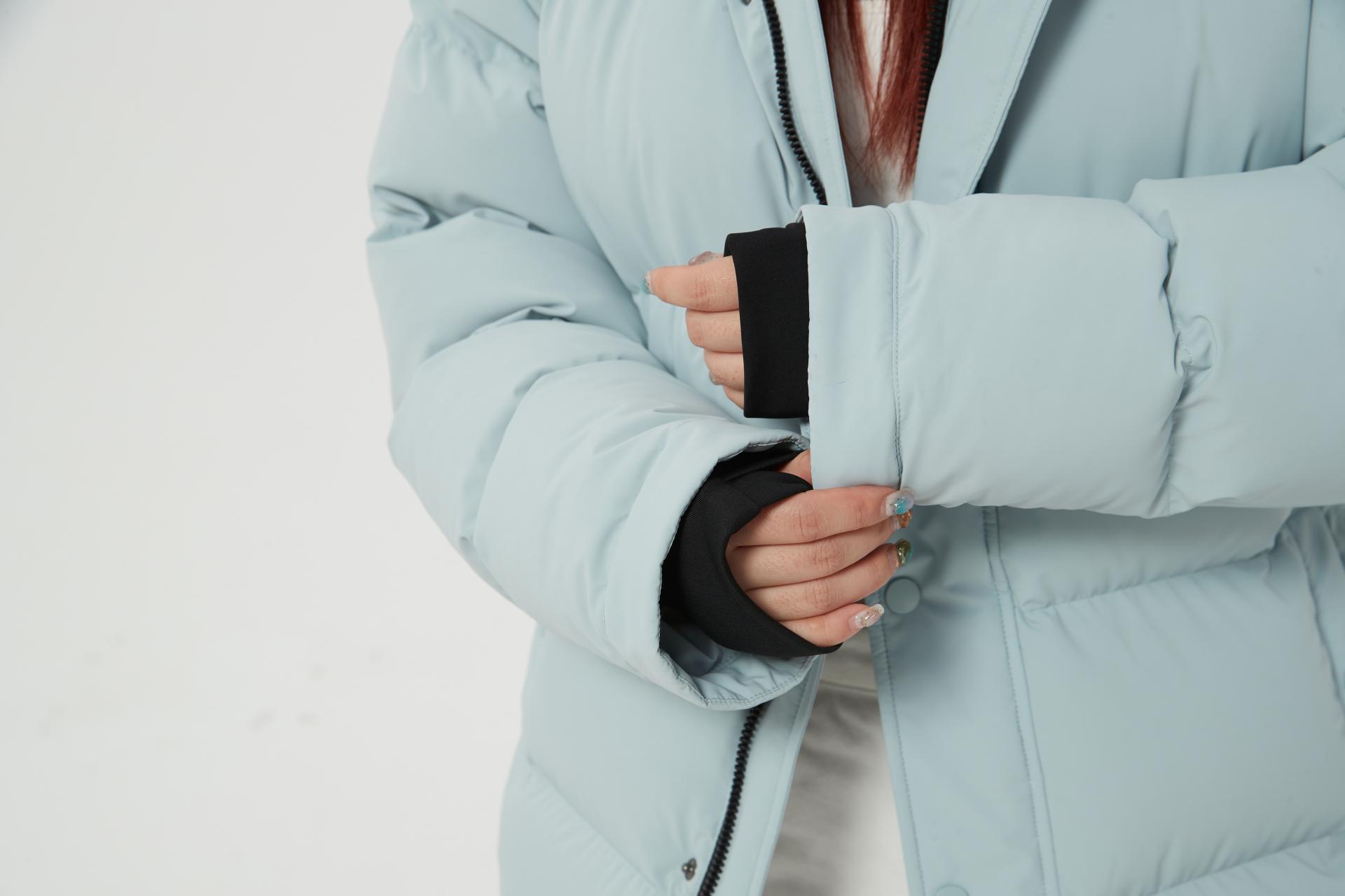 London Design Awards Winner -  MERRYCHENG Hot cube Cold-proof long goose down coat