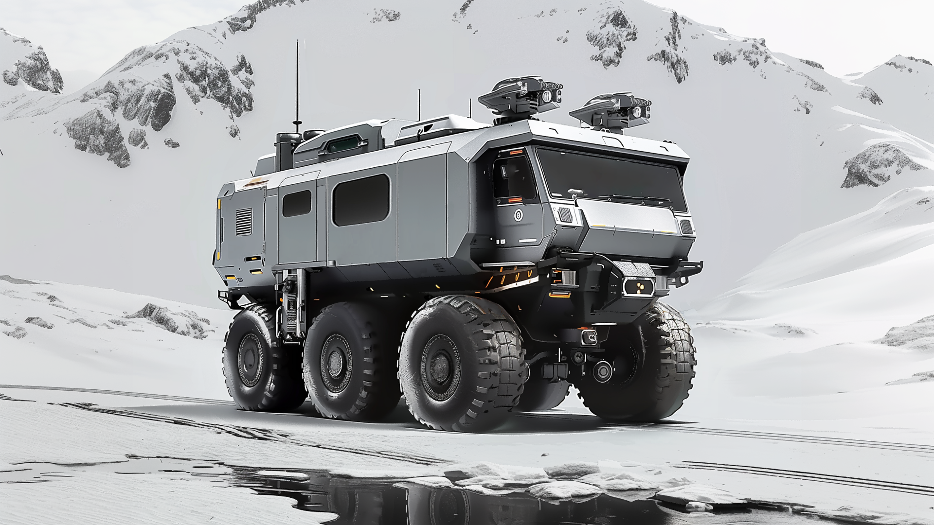 London Design Awards Winner - Low-Altitude Early Warning Command Vehicle