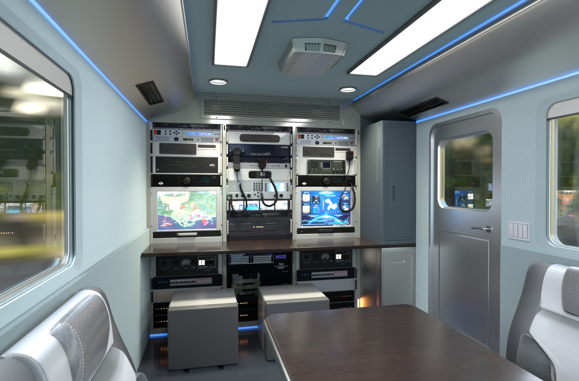 London Design Awards Winner - Low-Altitude Early Warning Command Vehicle