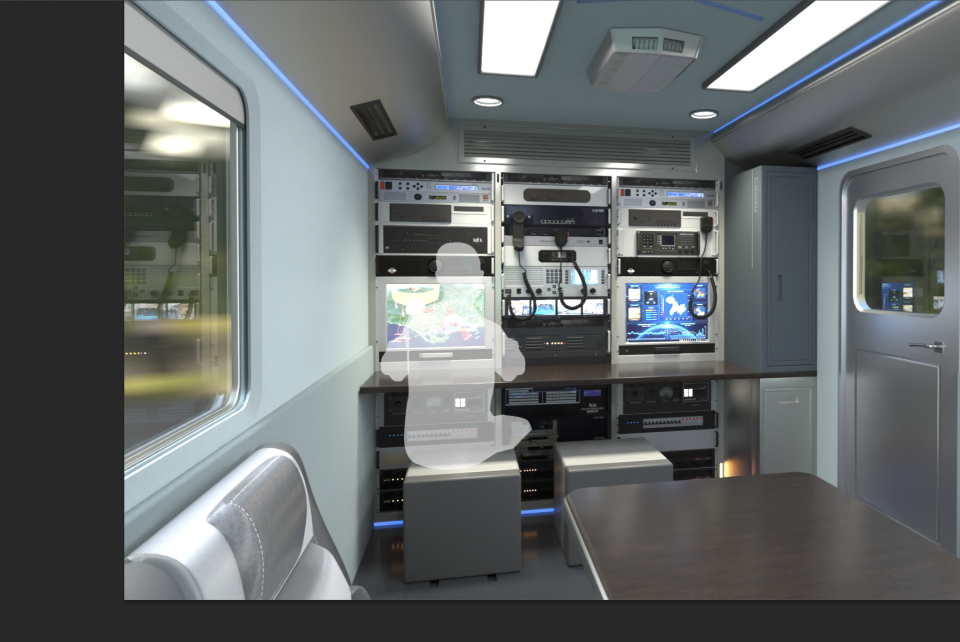London Design Awards Winner - Low-Altitude Early Warning Command Vehicle
