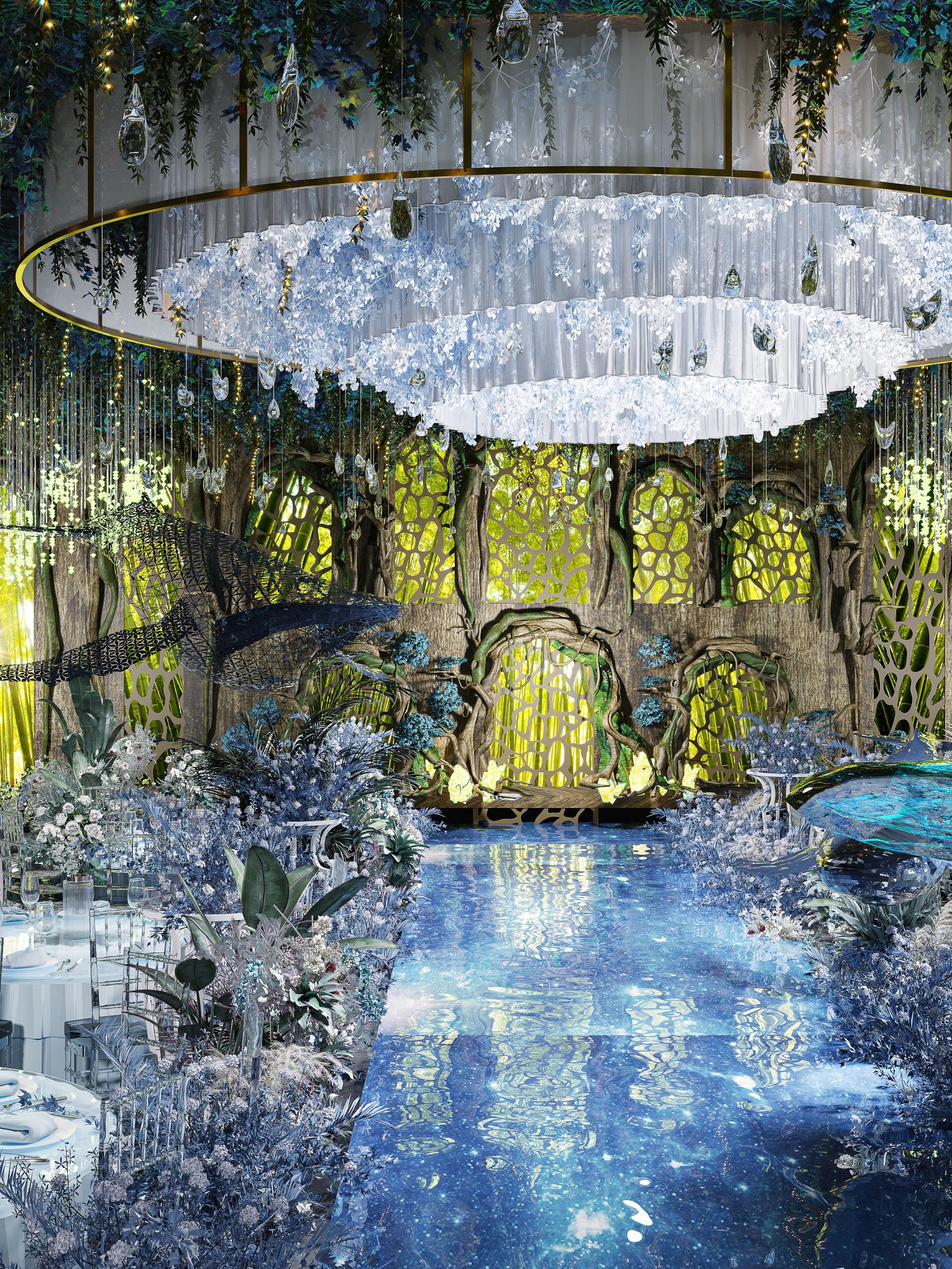 London Design Awards Winner - Forest Sea Banquet Hall