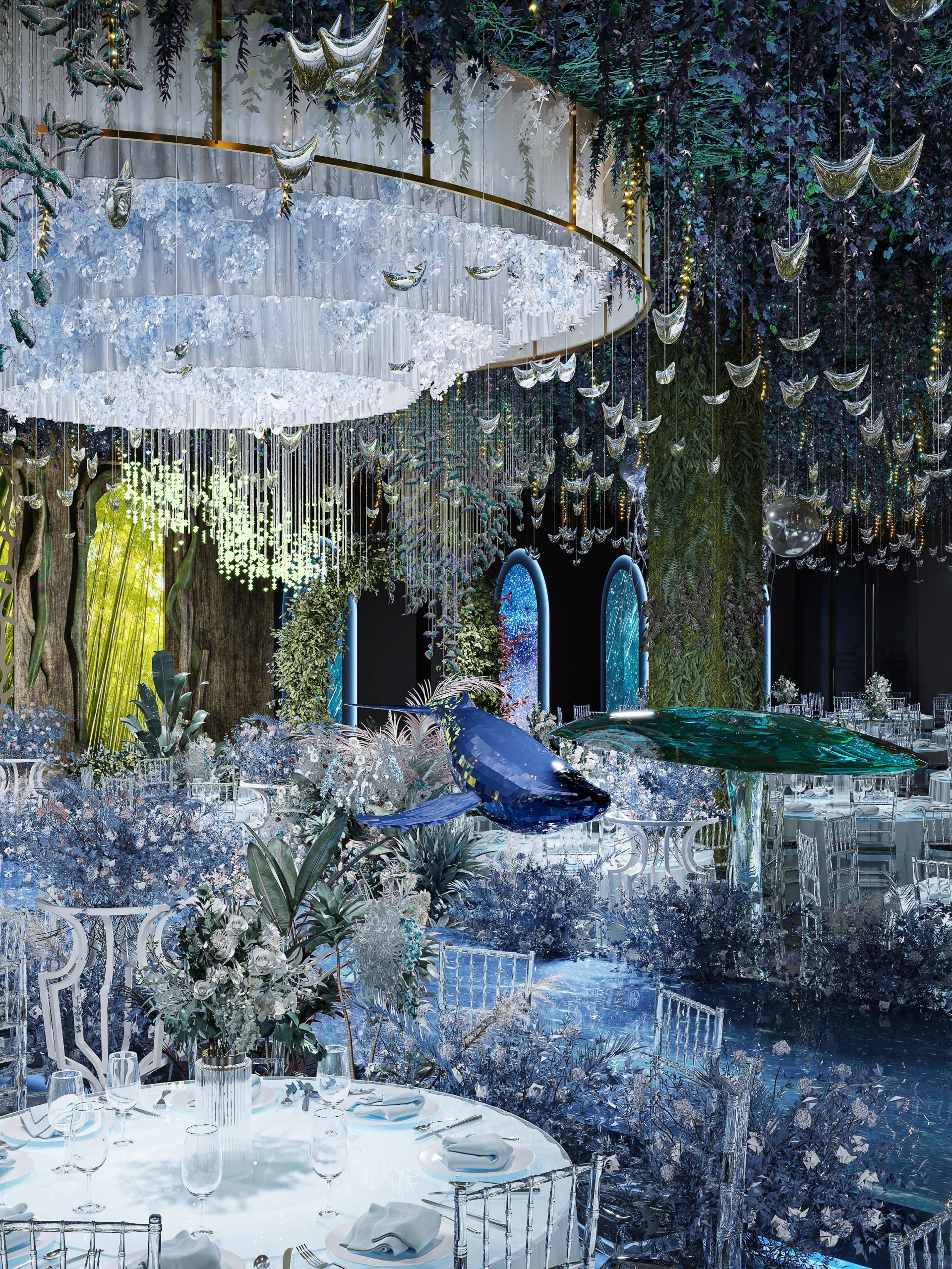 London Design Awards Winner - Forest Sea Banquet Hall