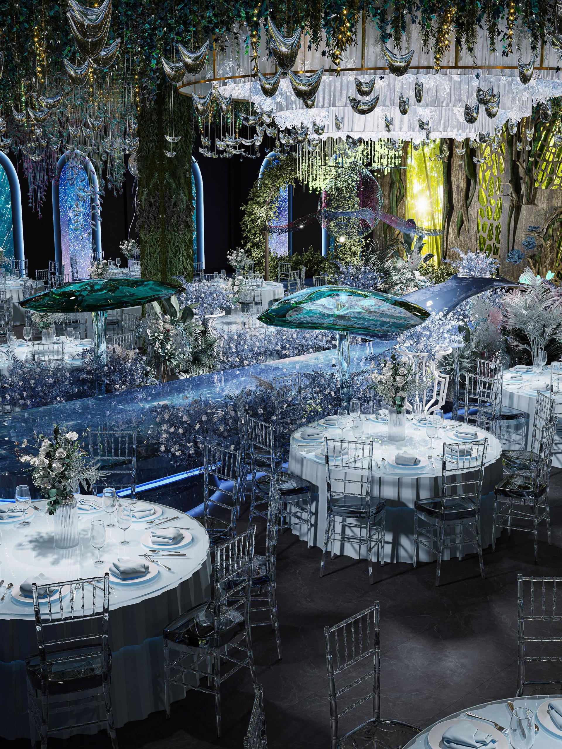 London Design Awards Winner - Forest Sea Banquet Hall