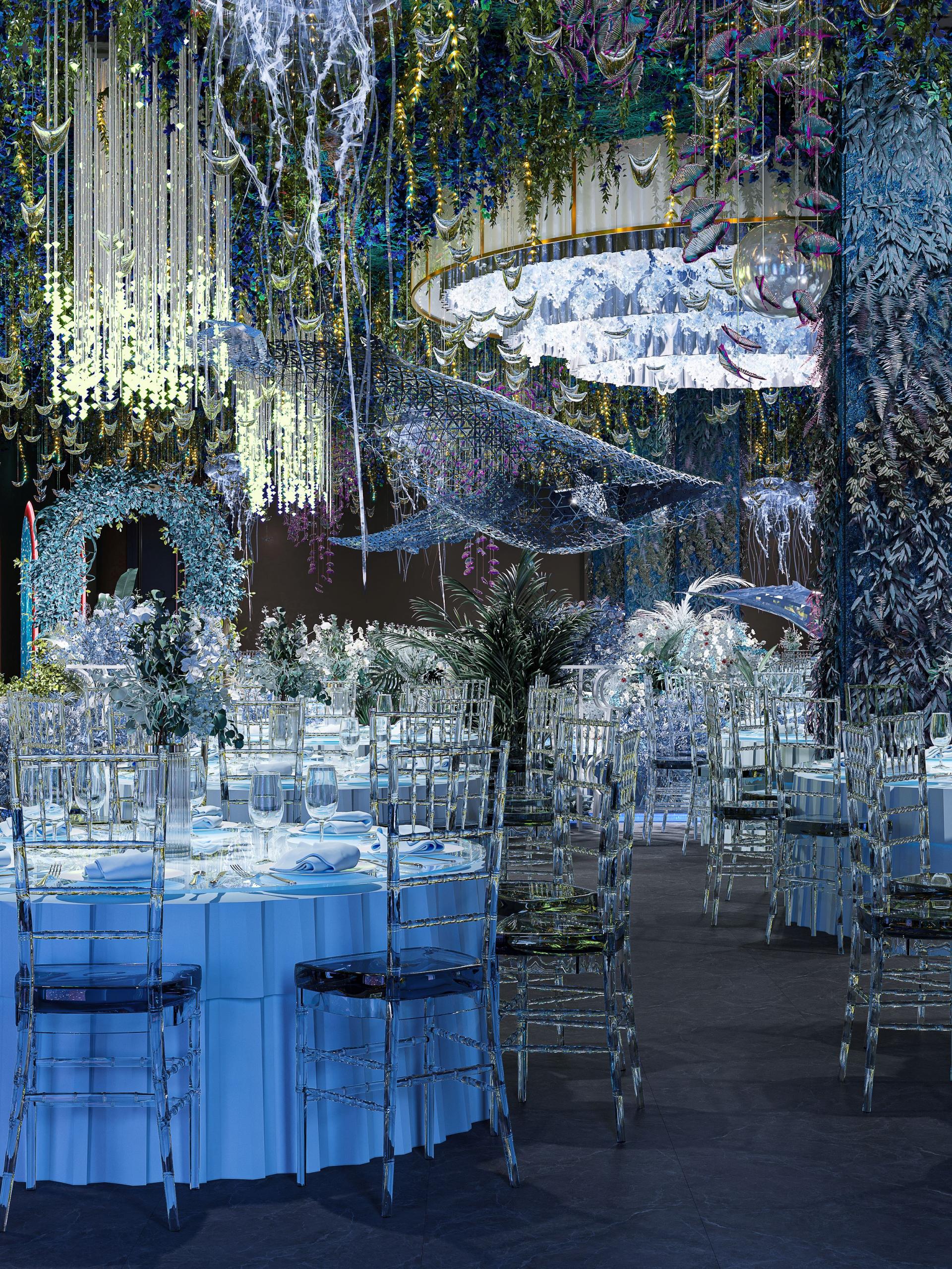 London Design Awards Winner - Forest Sea Banquet Hall