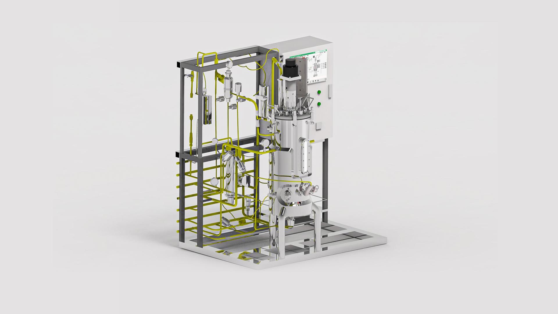 London Design Awards Winner - MetaSync Flux Microbial Bioreactor System
