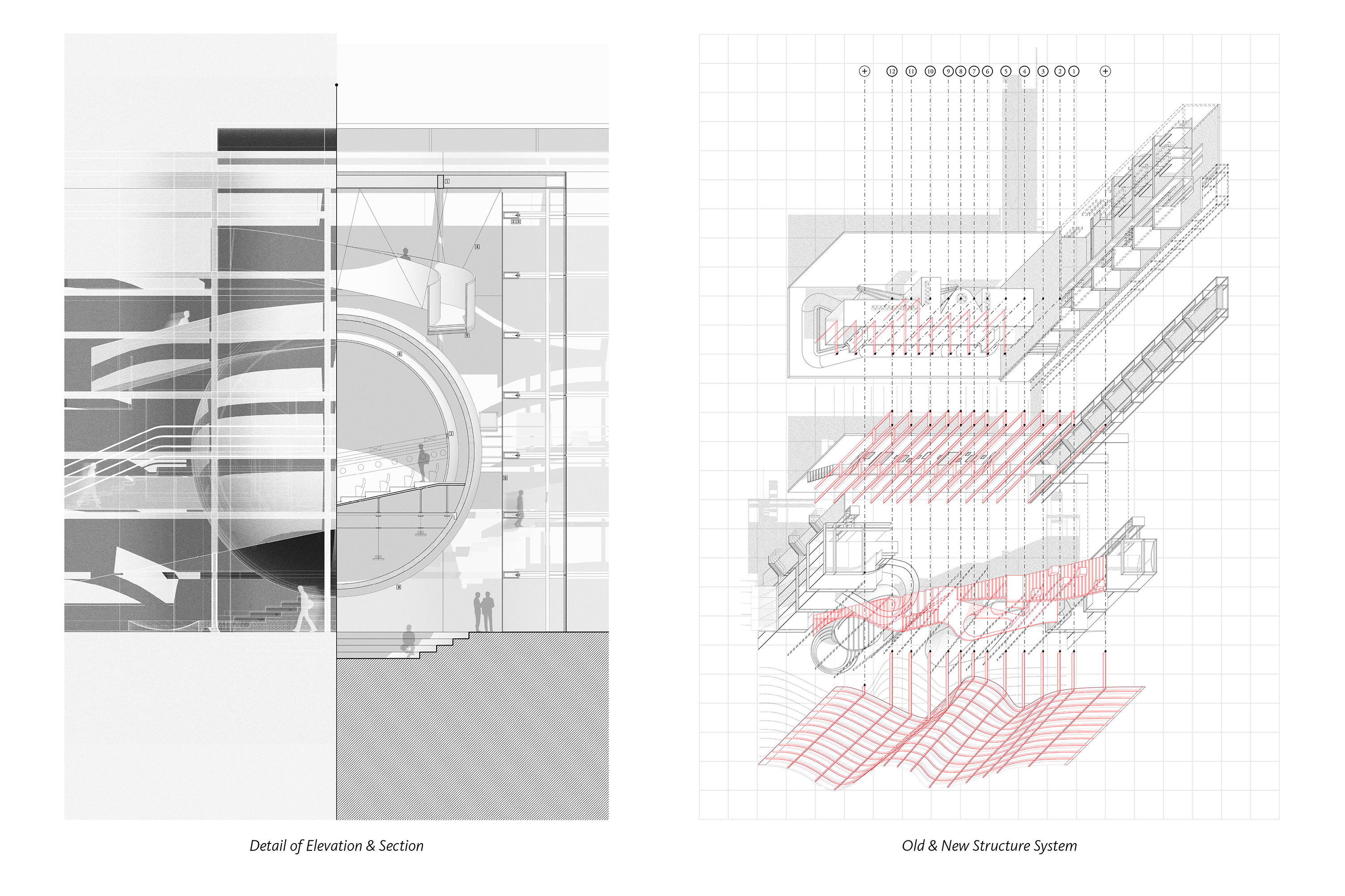 London Design Awards Winner - Facade - Climbing Monument (Bauhaus Glass Pavilion)